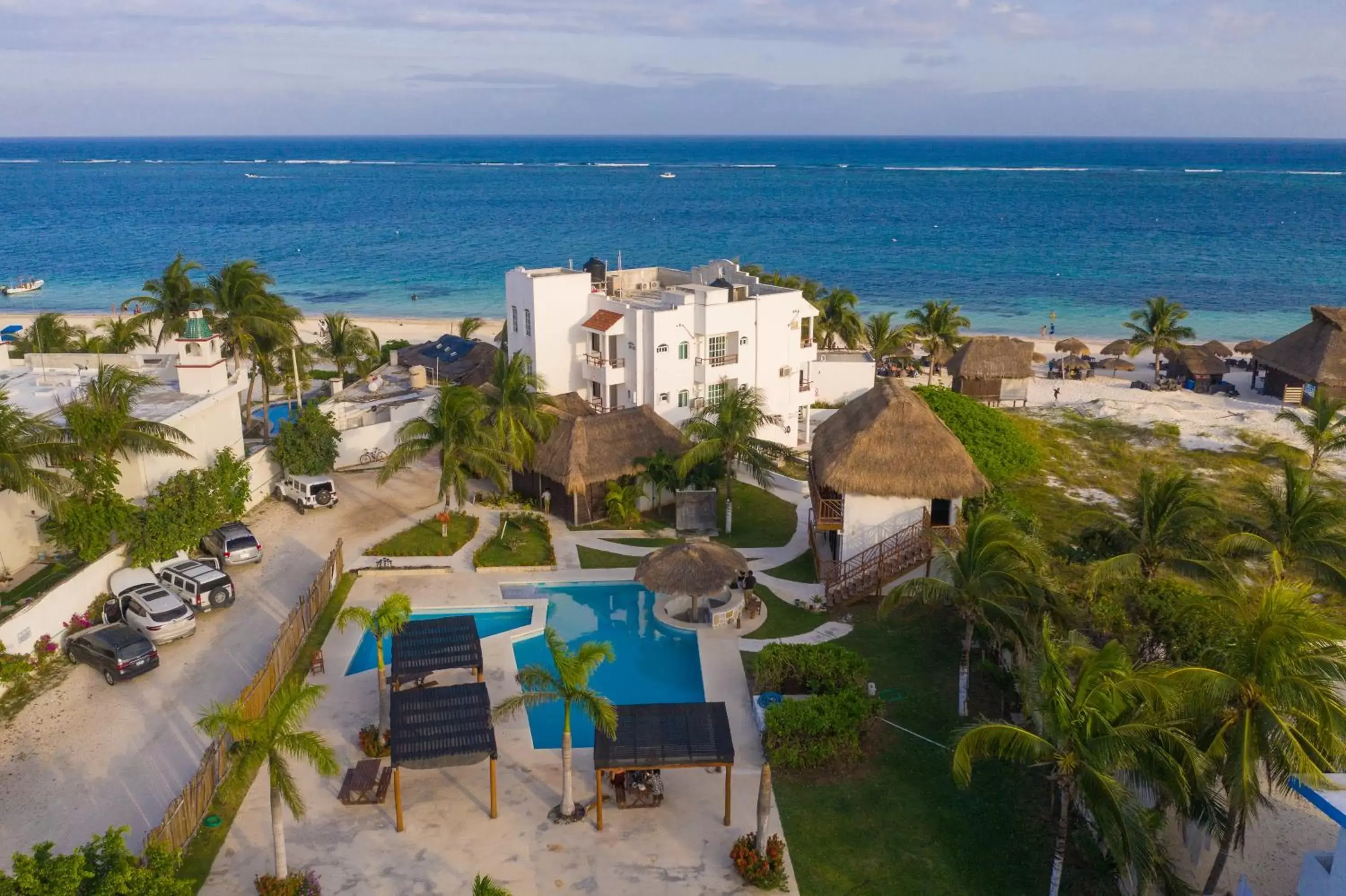 Bird's eye view, Bird's-eye View in HOTEL & BEACH CLUB OJO DE AGUA