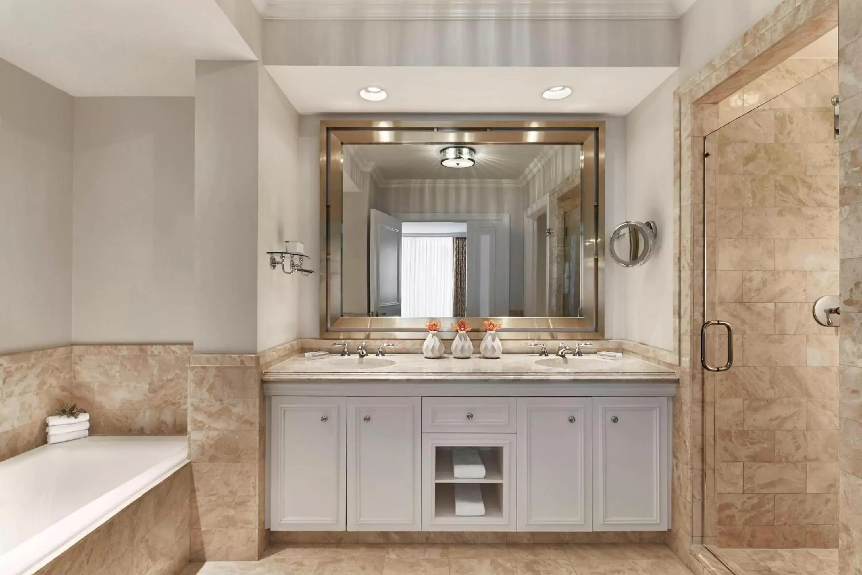 Bedroom, Bathroom in The Ritz-Carlton, Washington, D.C.