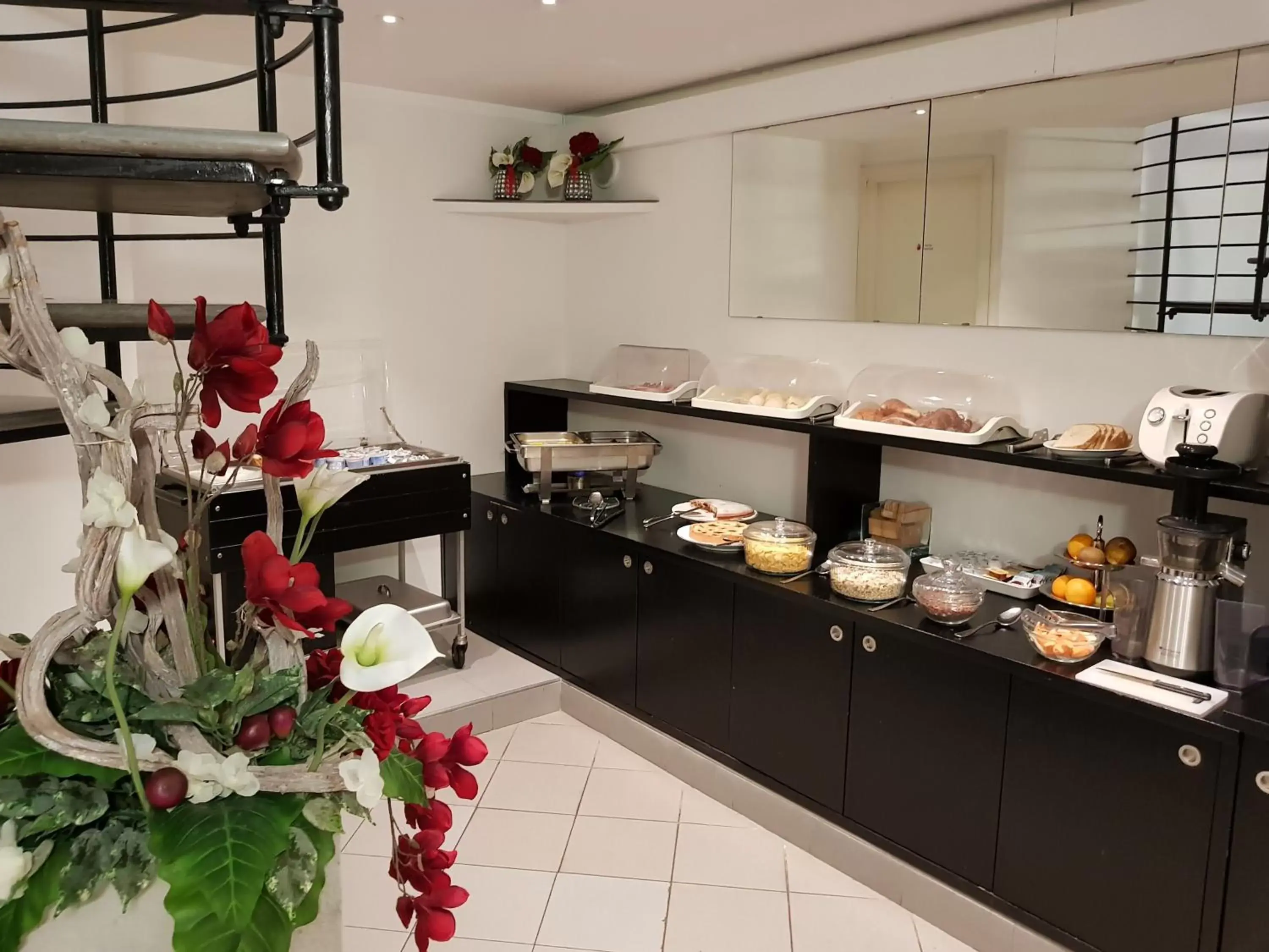 Buffet breakfast in Hotel Da Graziano Buffet breakfast in Hotel Da Graziano