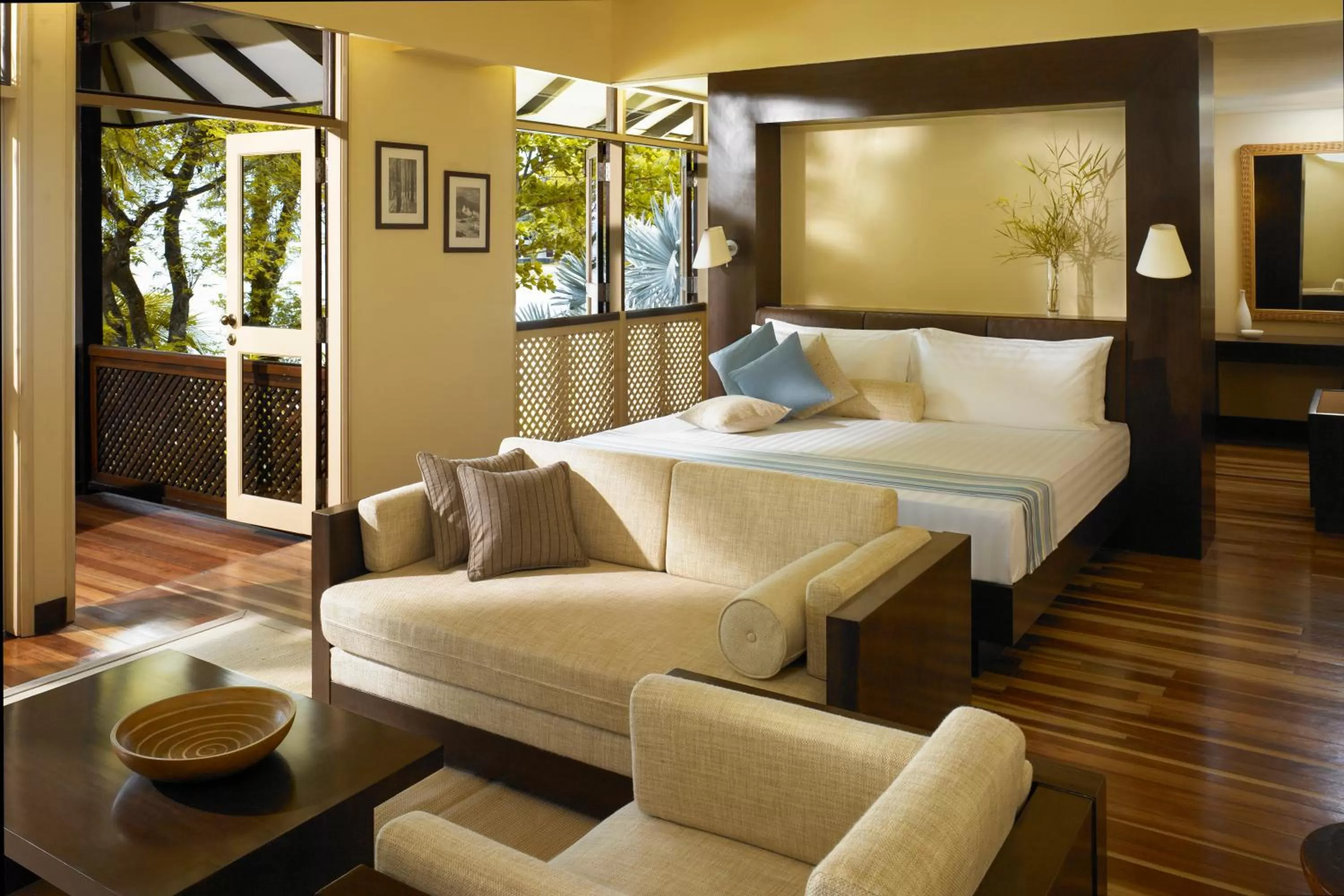 Bed in Rebak Island Resort & Marina, Langkawi 大自然 野生动物与美食爱好者的天堂