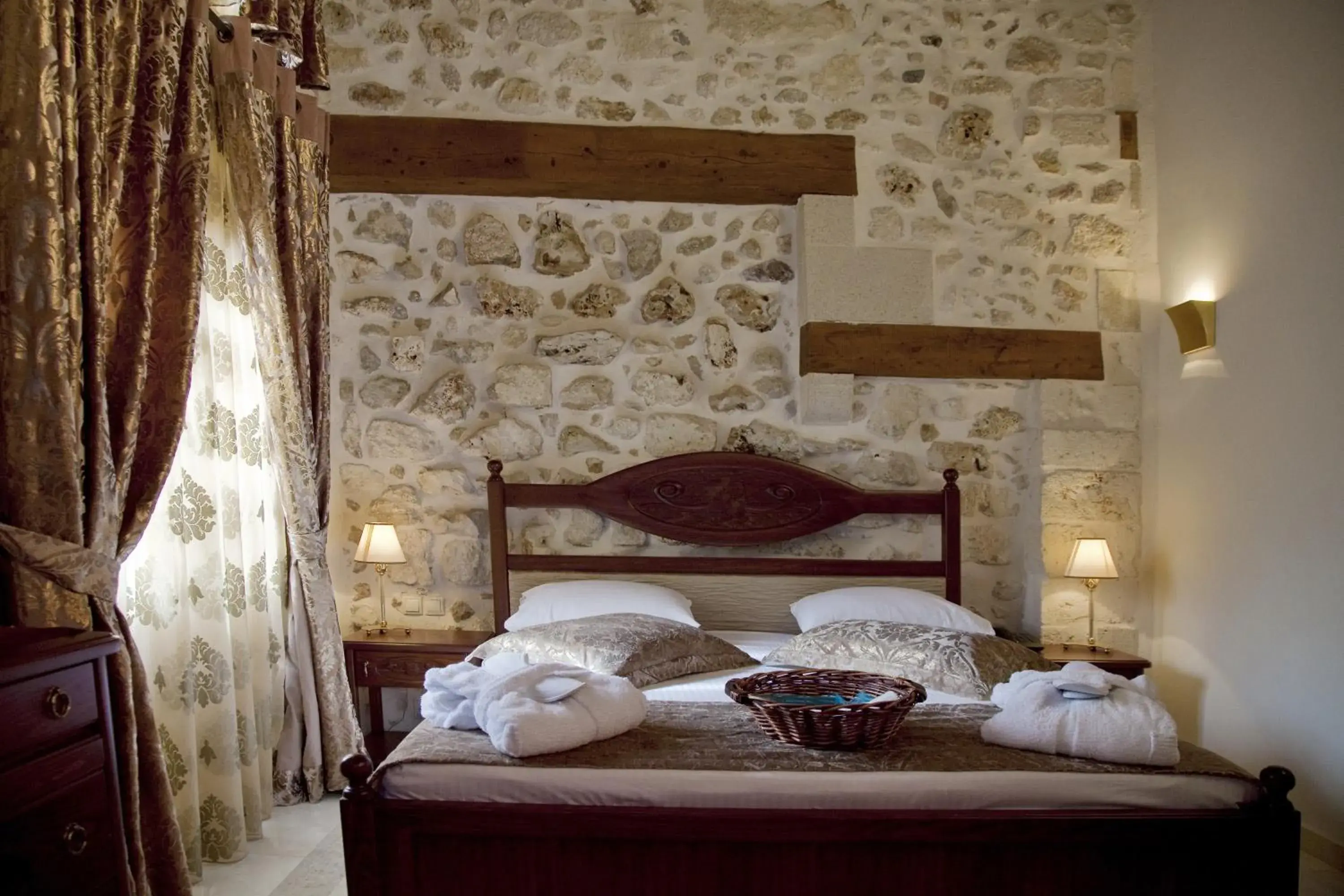 Bed in Antica Dimora Suites