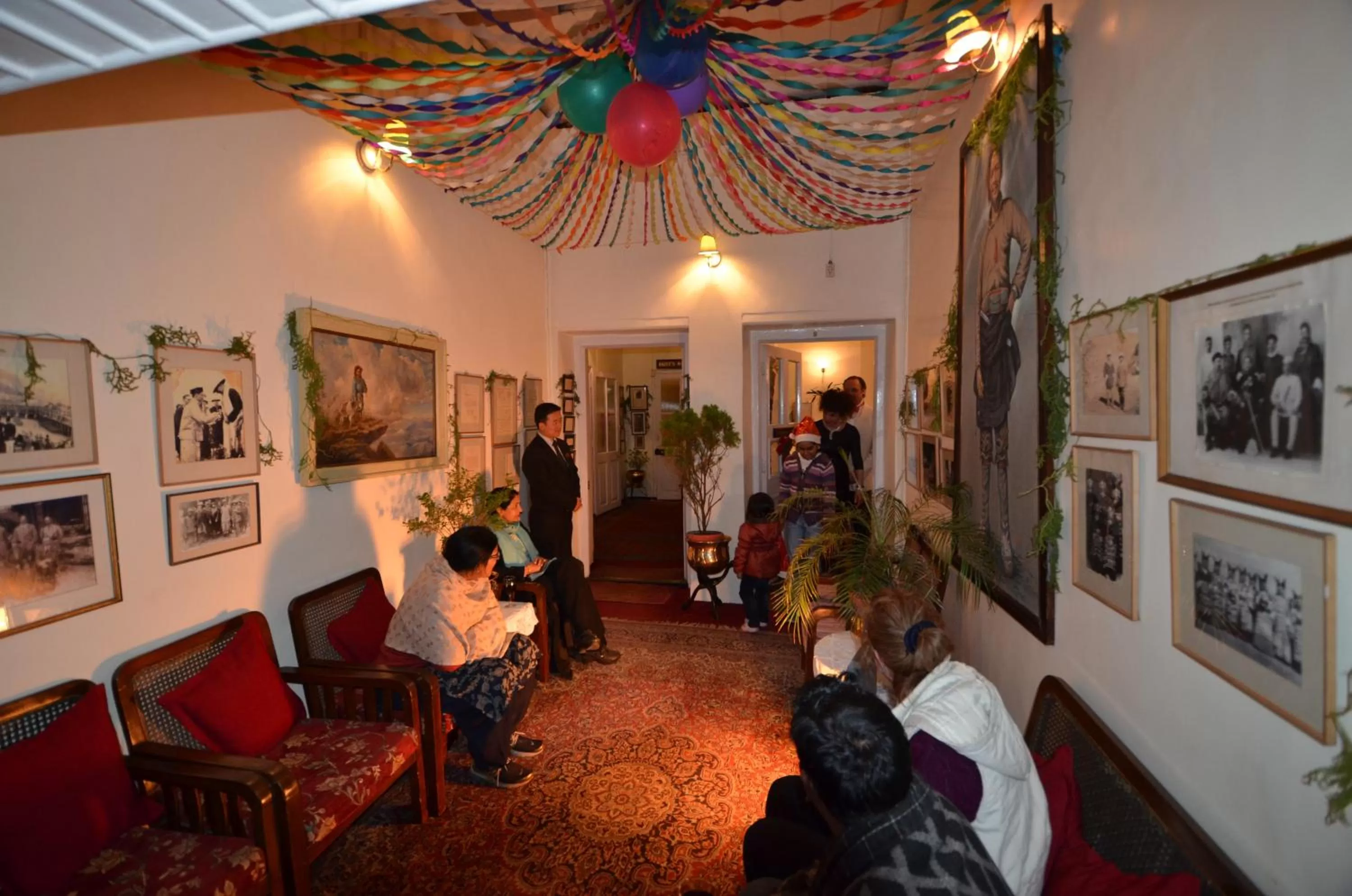 Seating area in Windamere Hotel - A Colonial Heritage