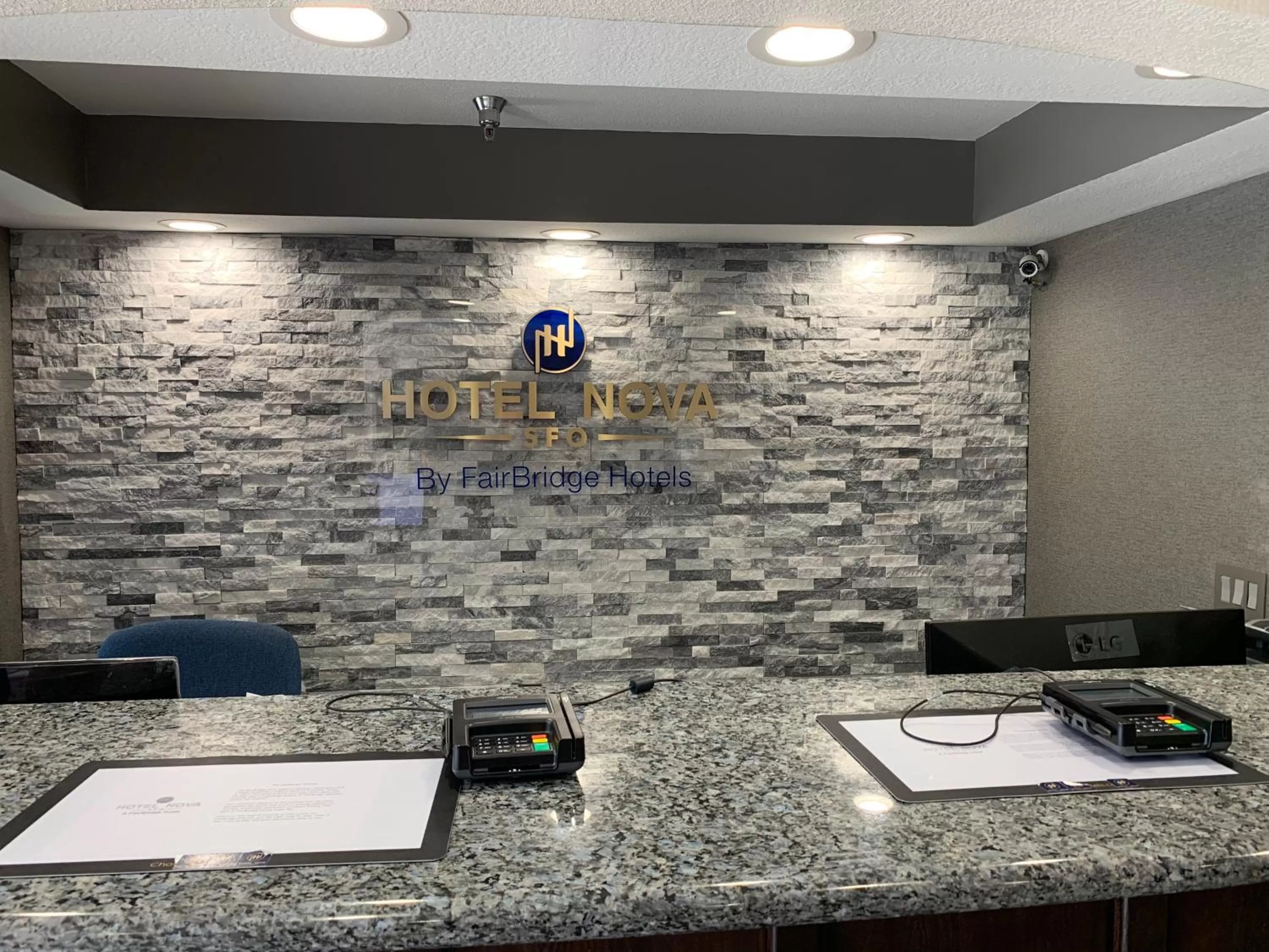 Lobby or reception in Hotel Nova SFO