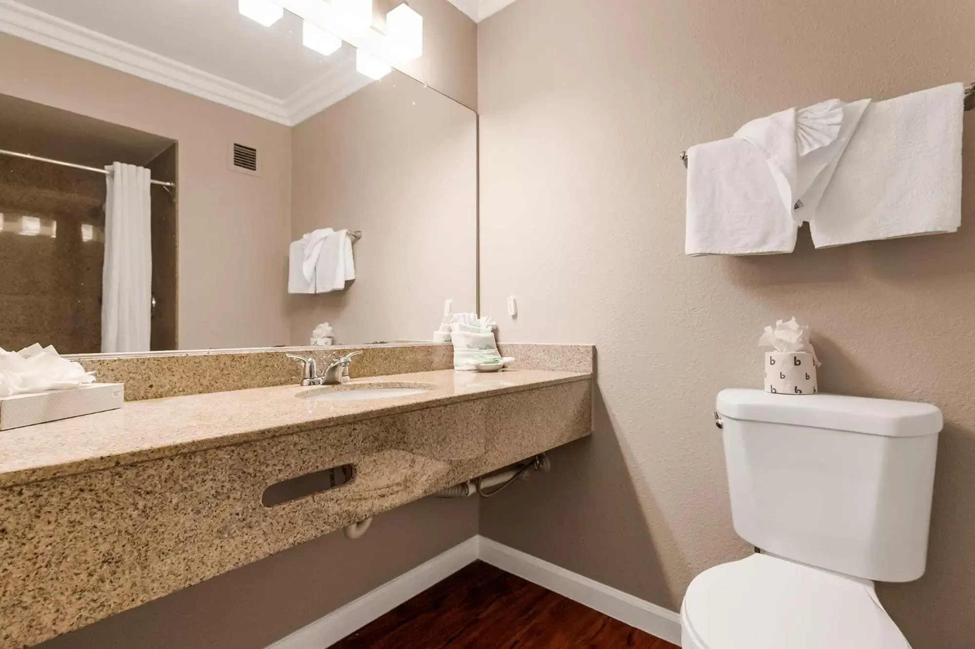 Bathroom in Jack London Inn