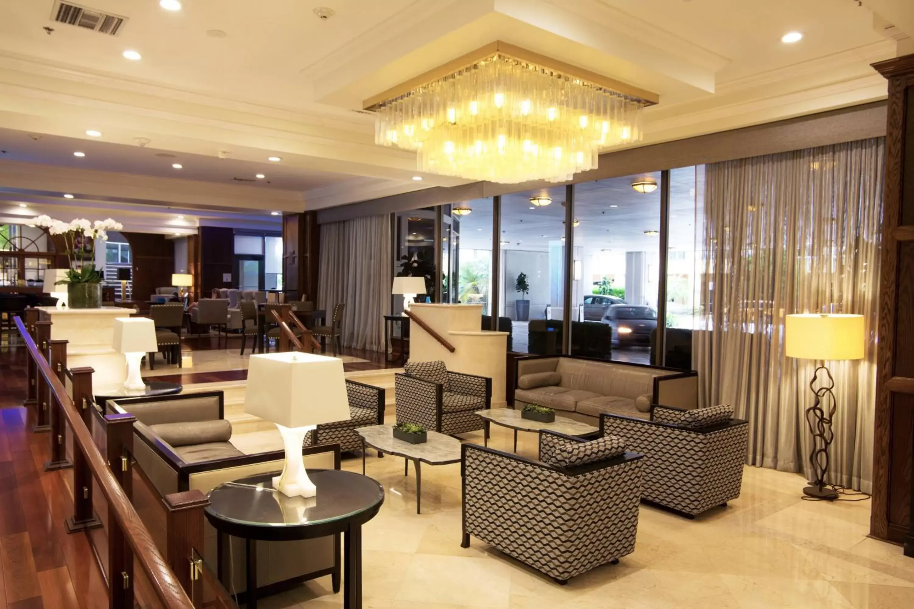 Lobby or reception, Lounge/Bar in Miami Marriott Dadeland