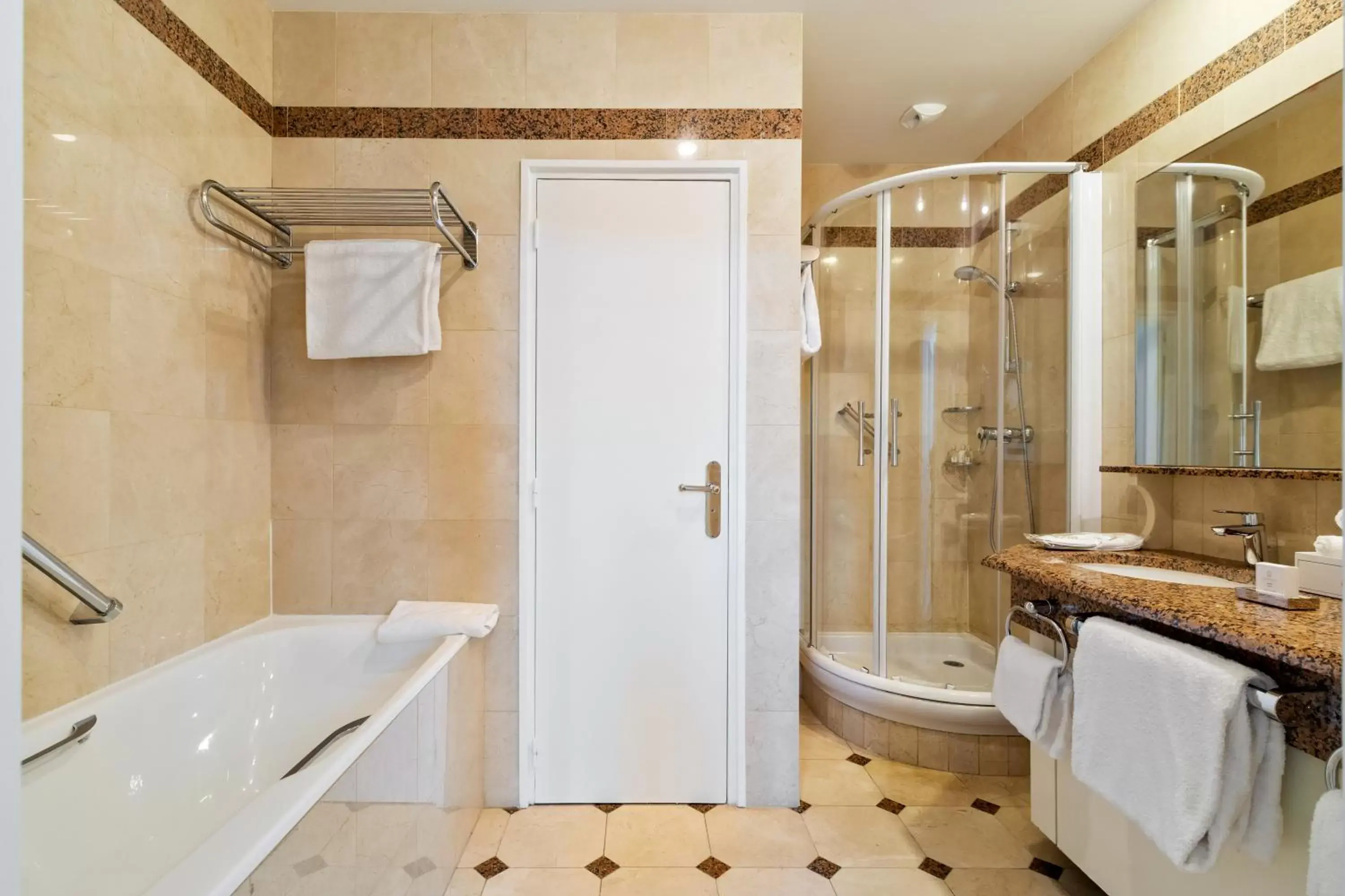 Bathroom in Hôtel du Palais Biarritz, in The Unbound Collection by Hyatt