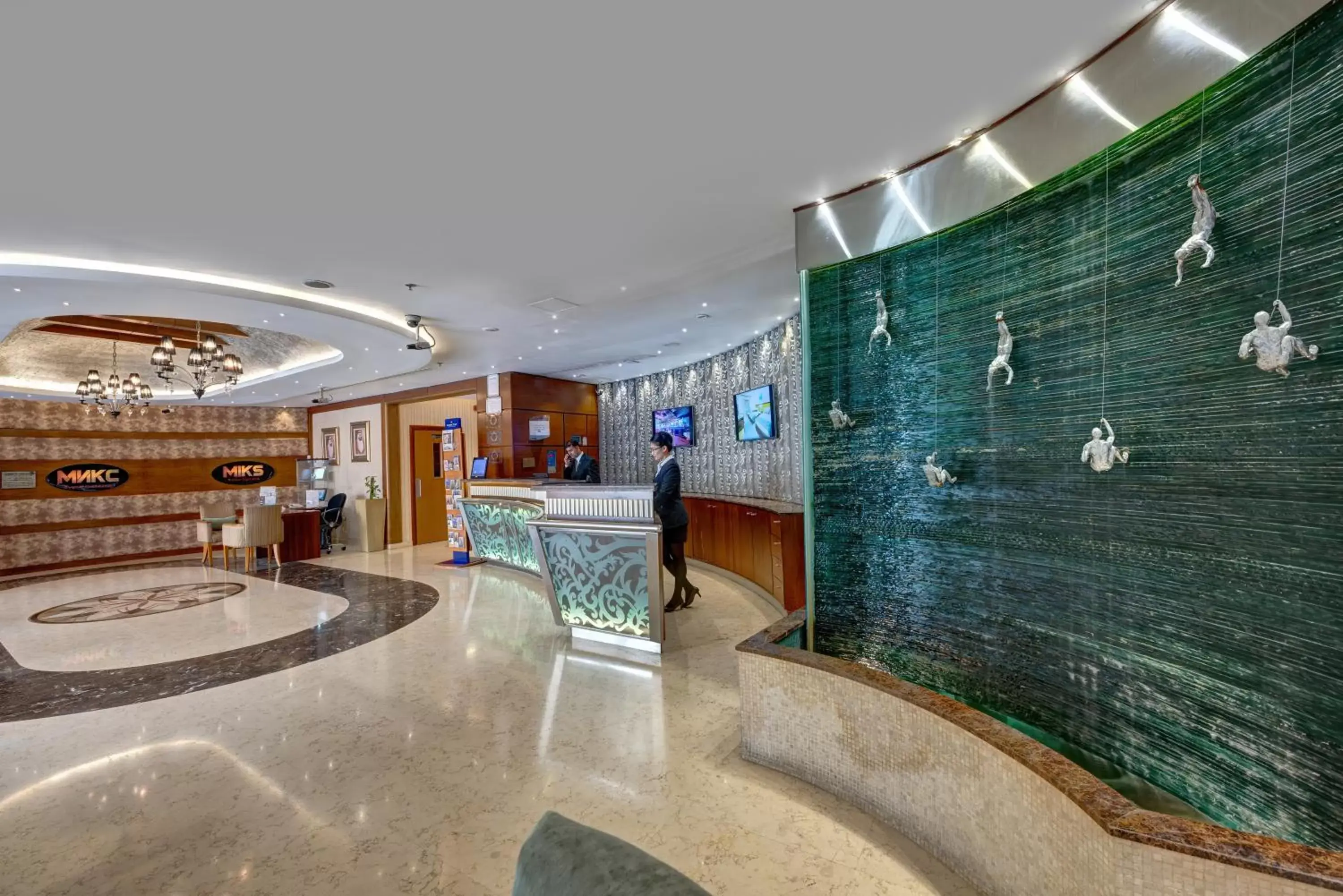 Lobby or reception in Golden Tulip Hotel Al Barsha