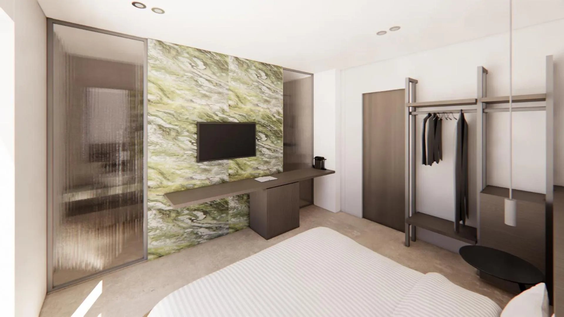 Bed in Astron Hotel Rhodes