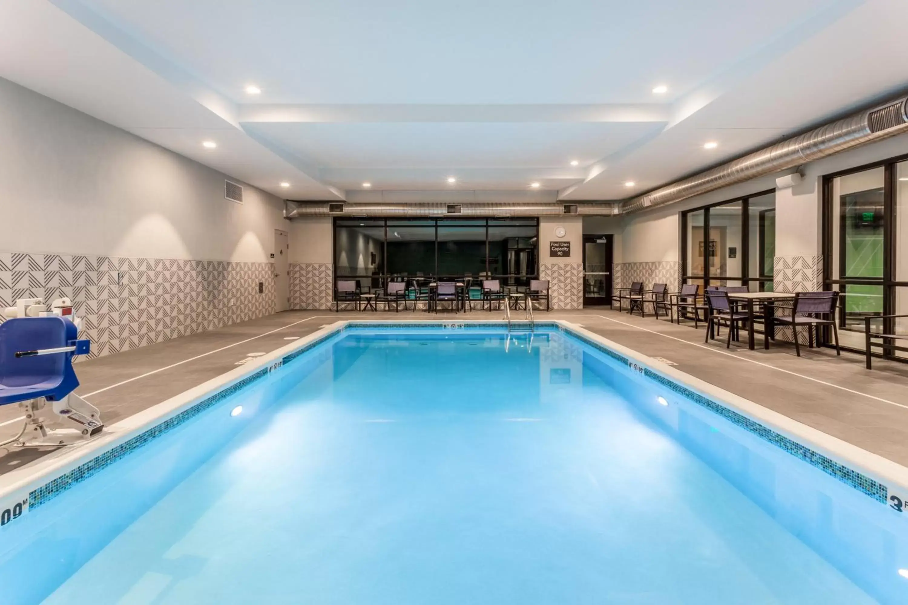 Swimming Pool in Holiday Inn & Suites Cedar Falls-Waterloo Event Ctr, an IHG Hotel