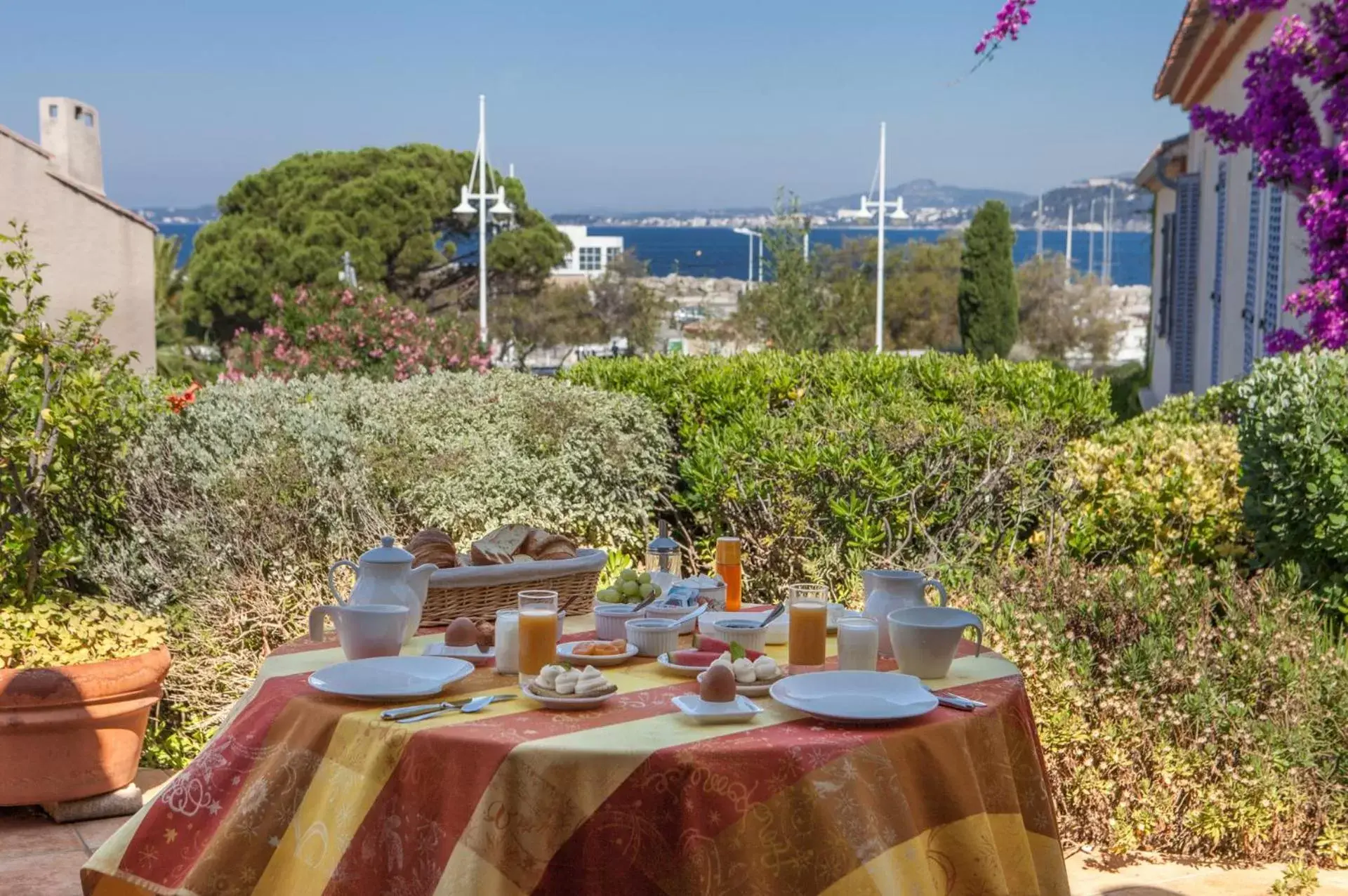 Sea view in L' Escapade Hôtel & Restaurant