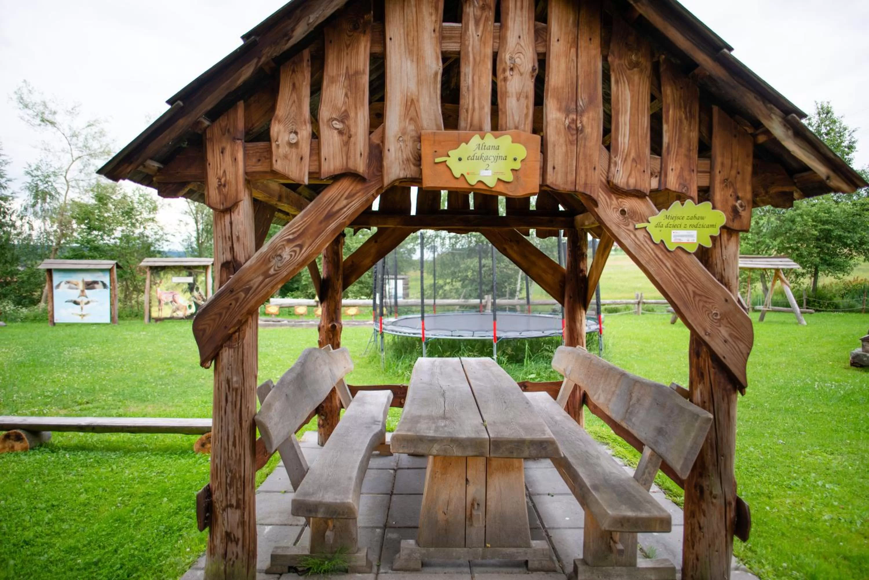 Children play ground in Gościniec Pięciu Stawów