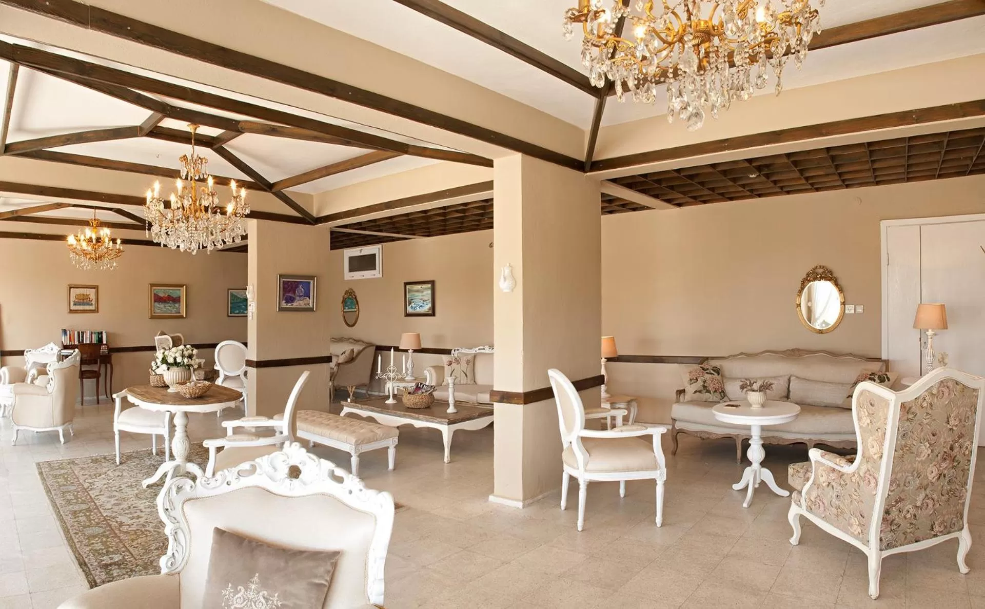 Living room in Hotel Carina