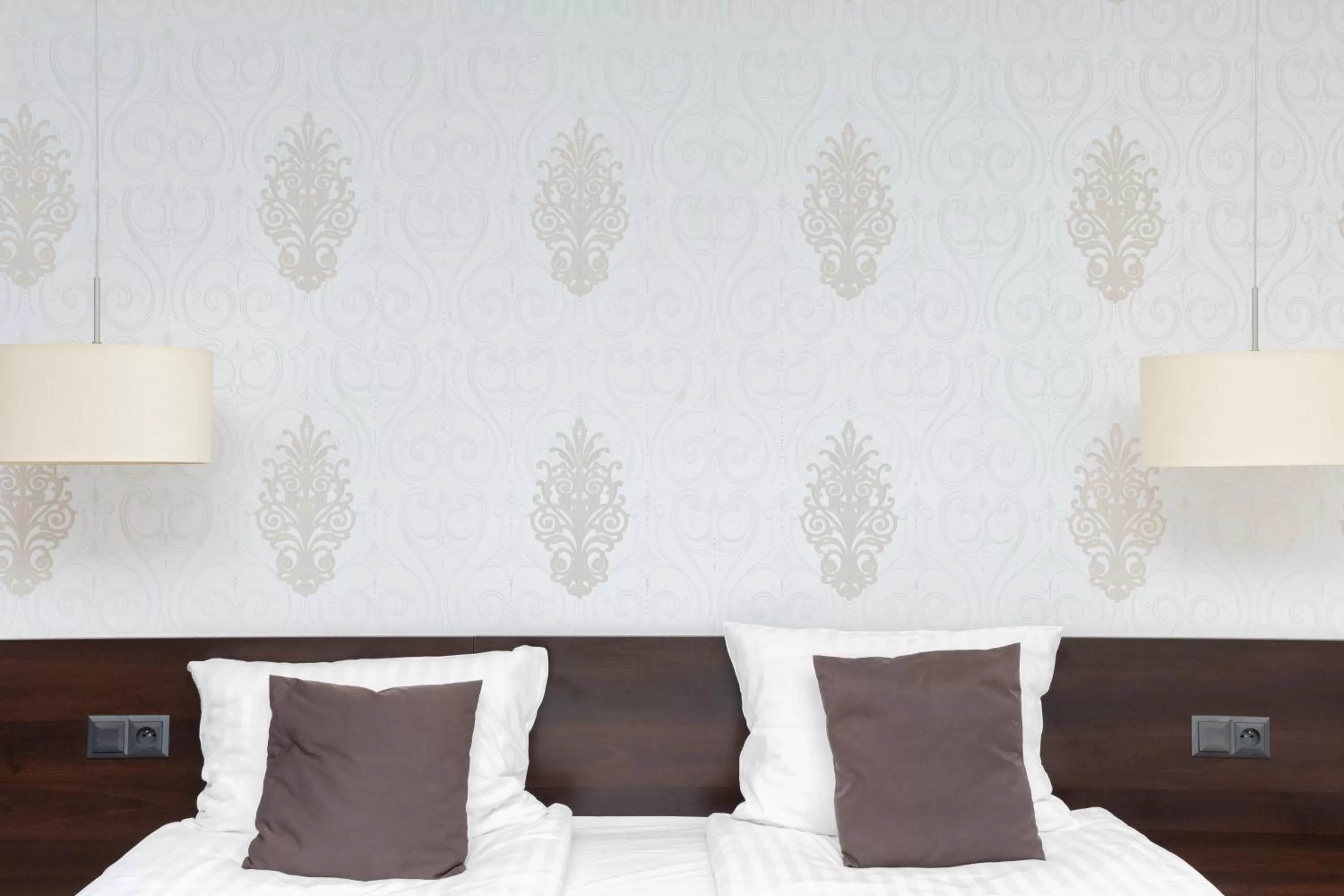 Bed in Hotel Maraton