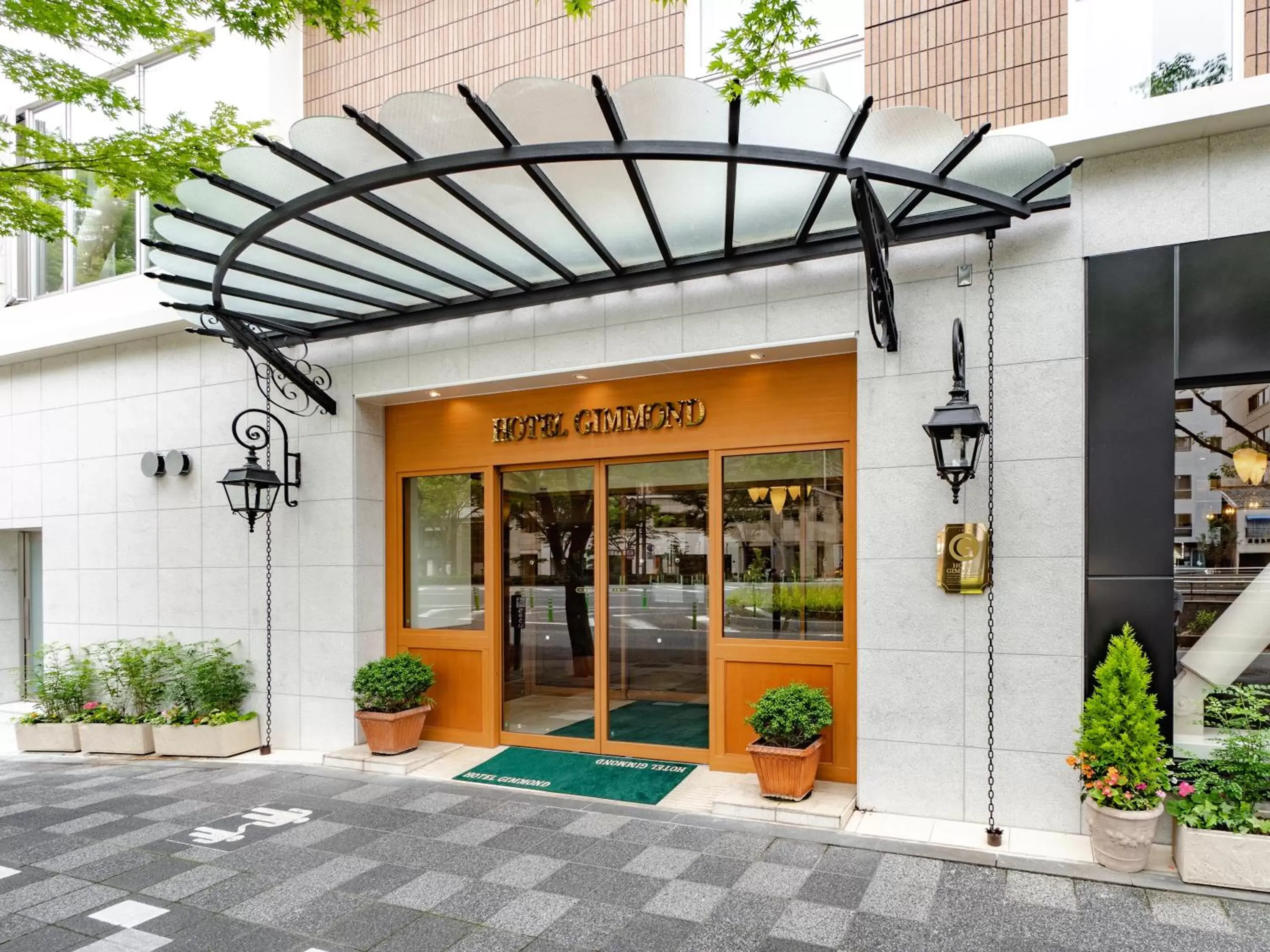 Facade/entrance in Hotel Gimmond Kyoto