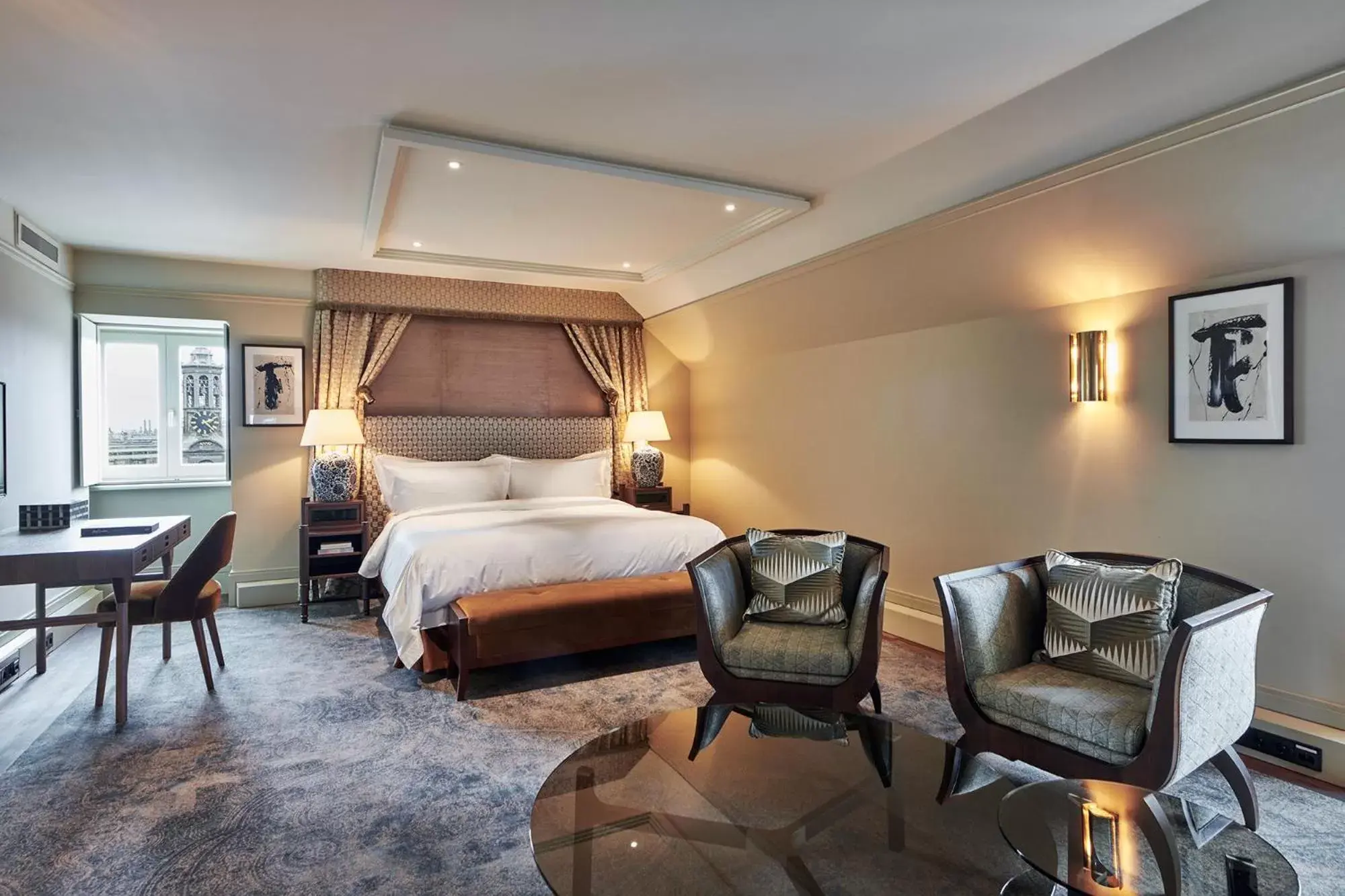 Bedroom in De L’Europe Amsterdam – The Leading Hotels of the World