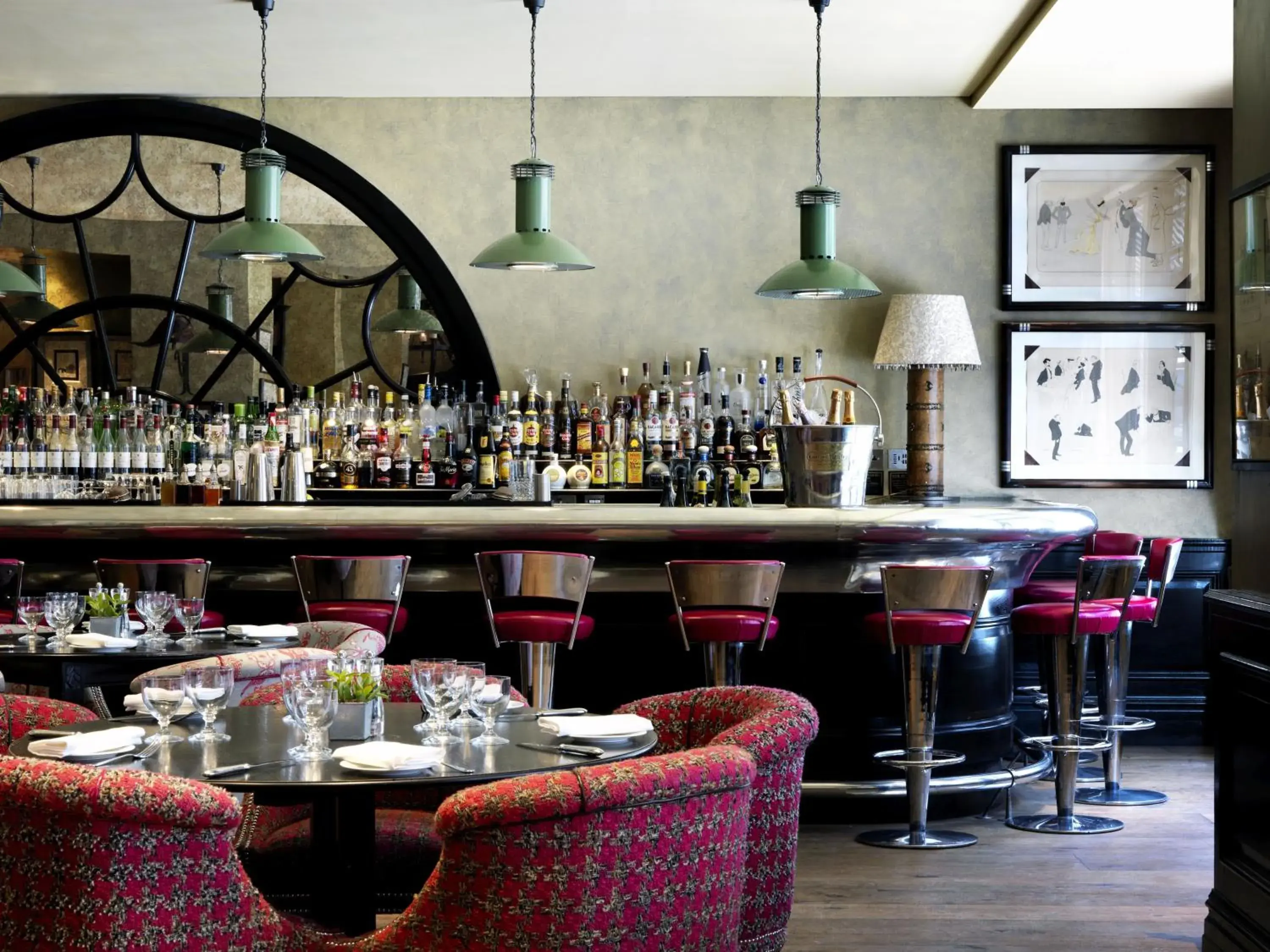 Restaurant/places to eat, Lounge/Bar in Covent Garden Hotel, Firmdale Hotels