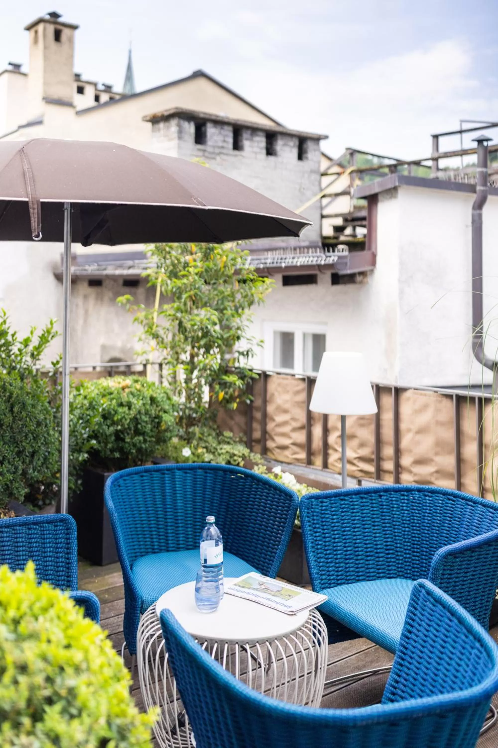 Balcony/Terrace in Small Luxury Hotel Goldgasse
