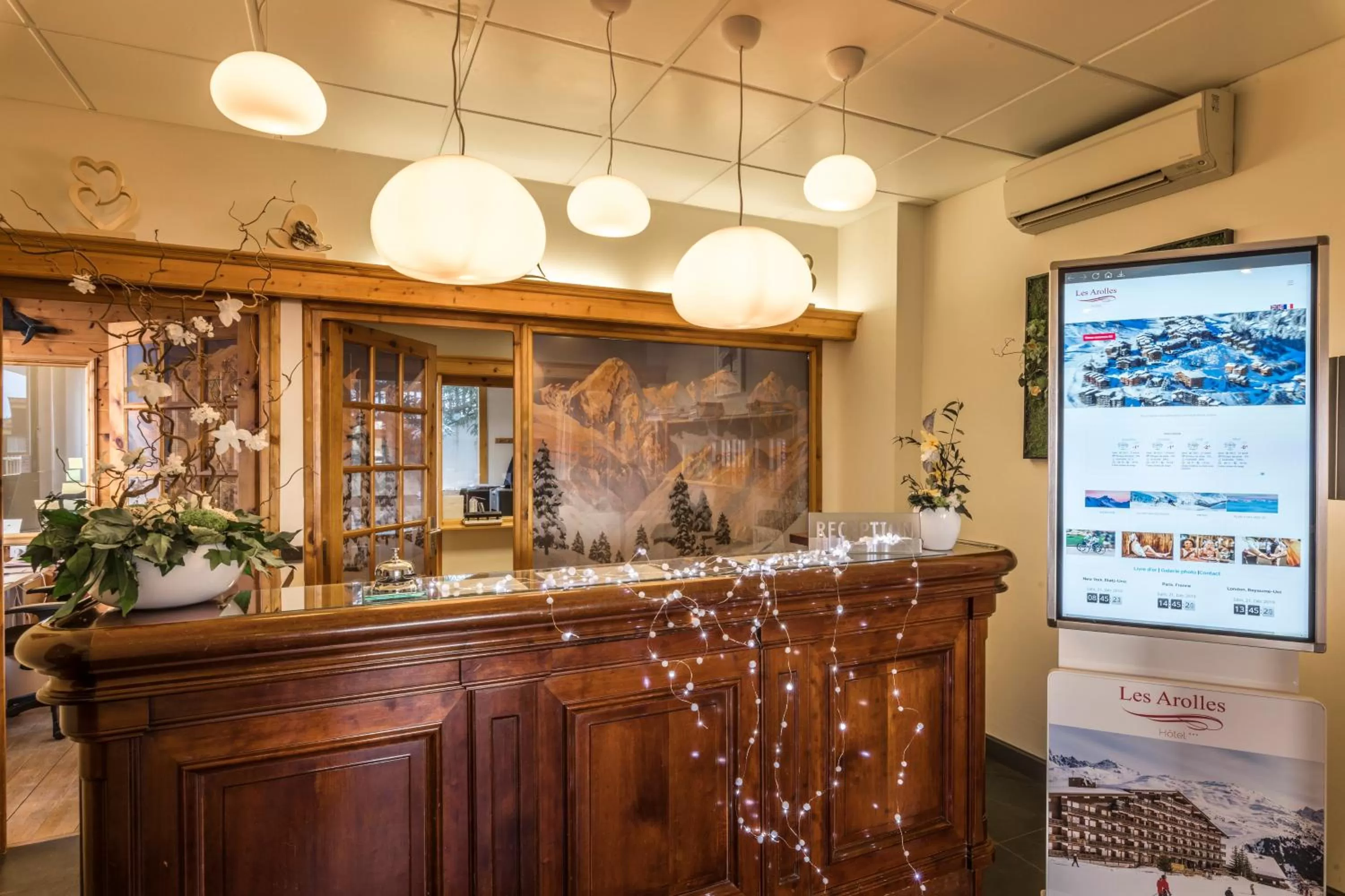 Lobby or reception, Lobby/Reception in Hotel Les Arolles
