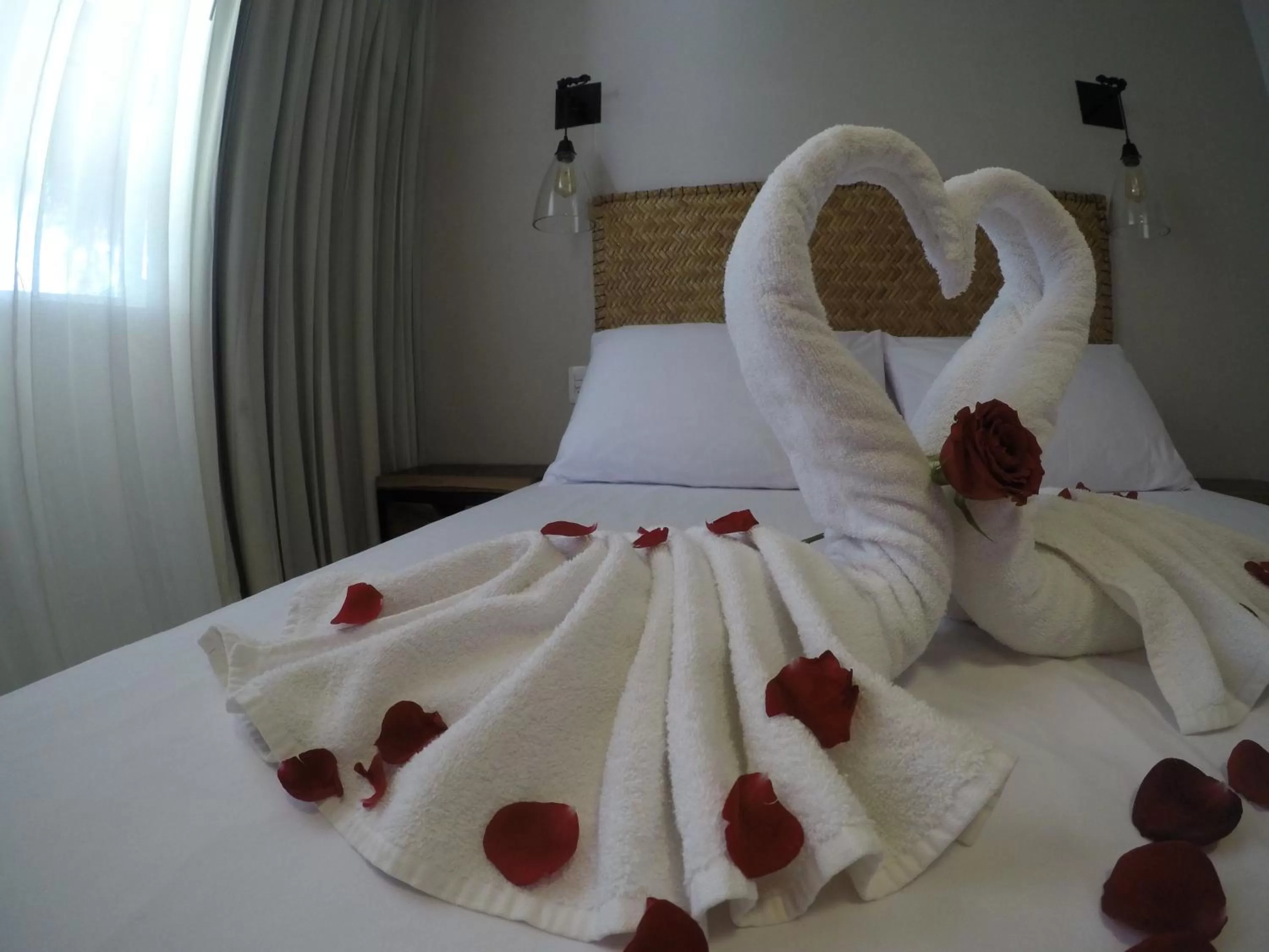 room service, Bed in AGAM Hotel Boutique Bacalar - Adults Only