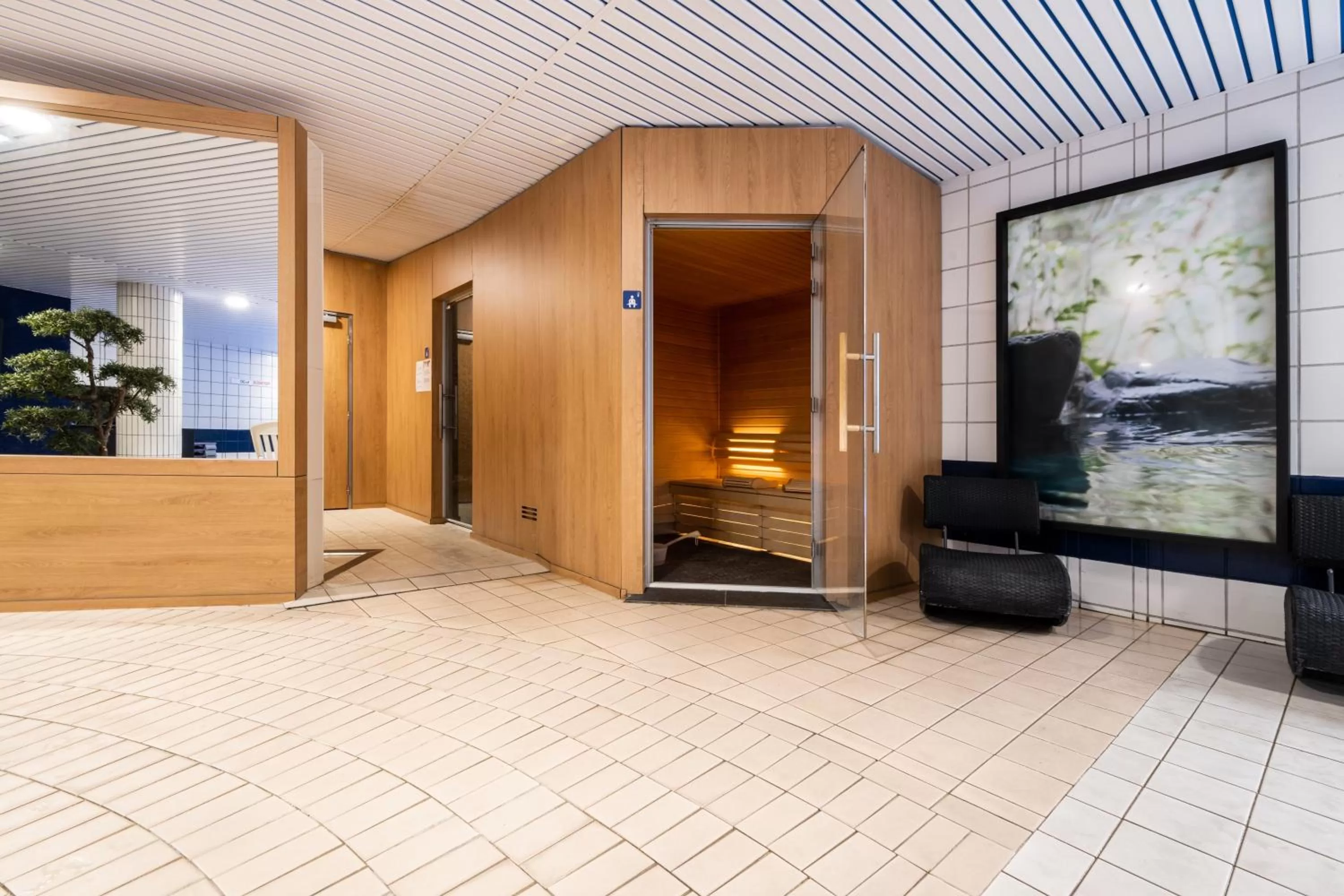 Sauna in Mercure Tours Sud