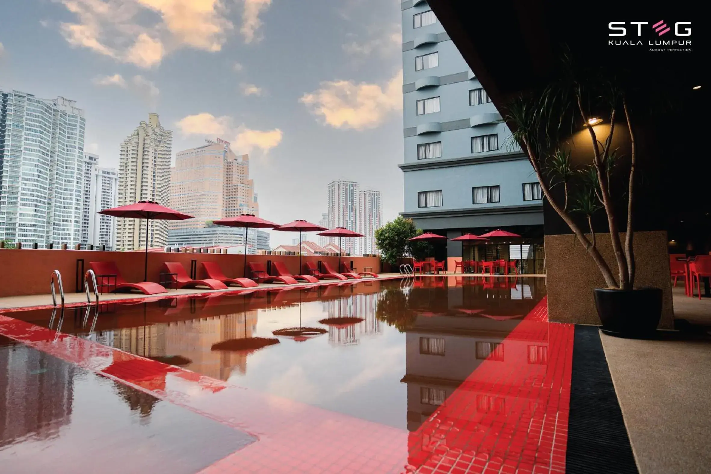 Swimming pool in STEG Kuala Lumpur