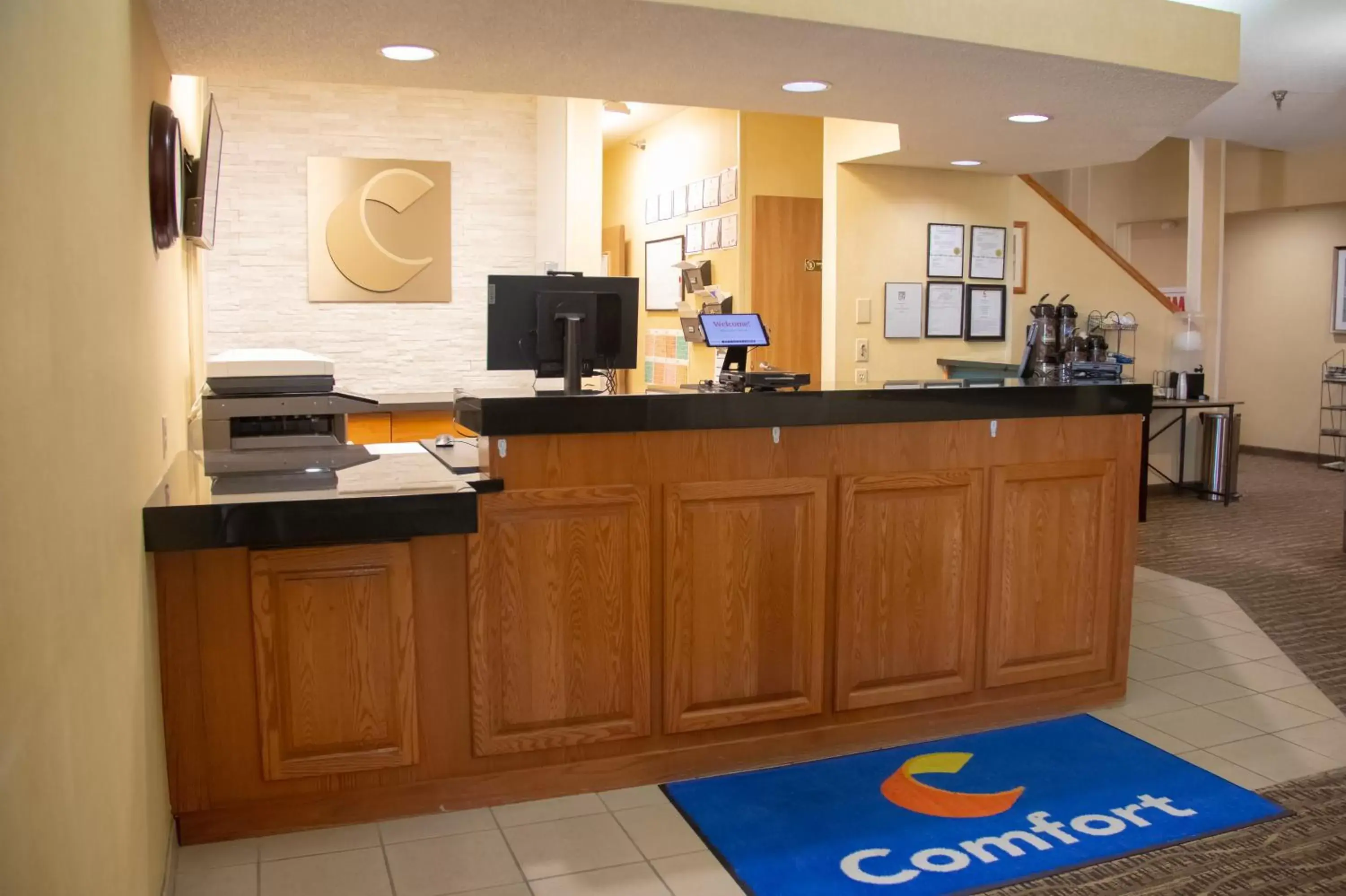 Lobby or reception, Lobby/Reception in Comfort Inn Sioux City South