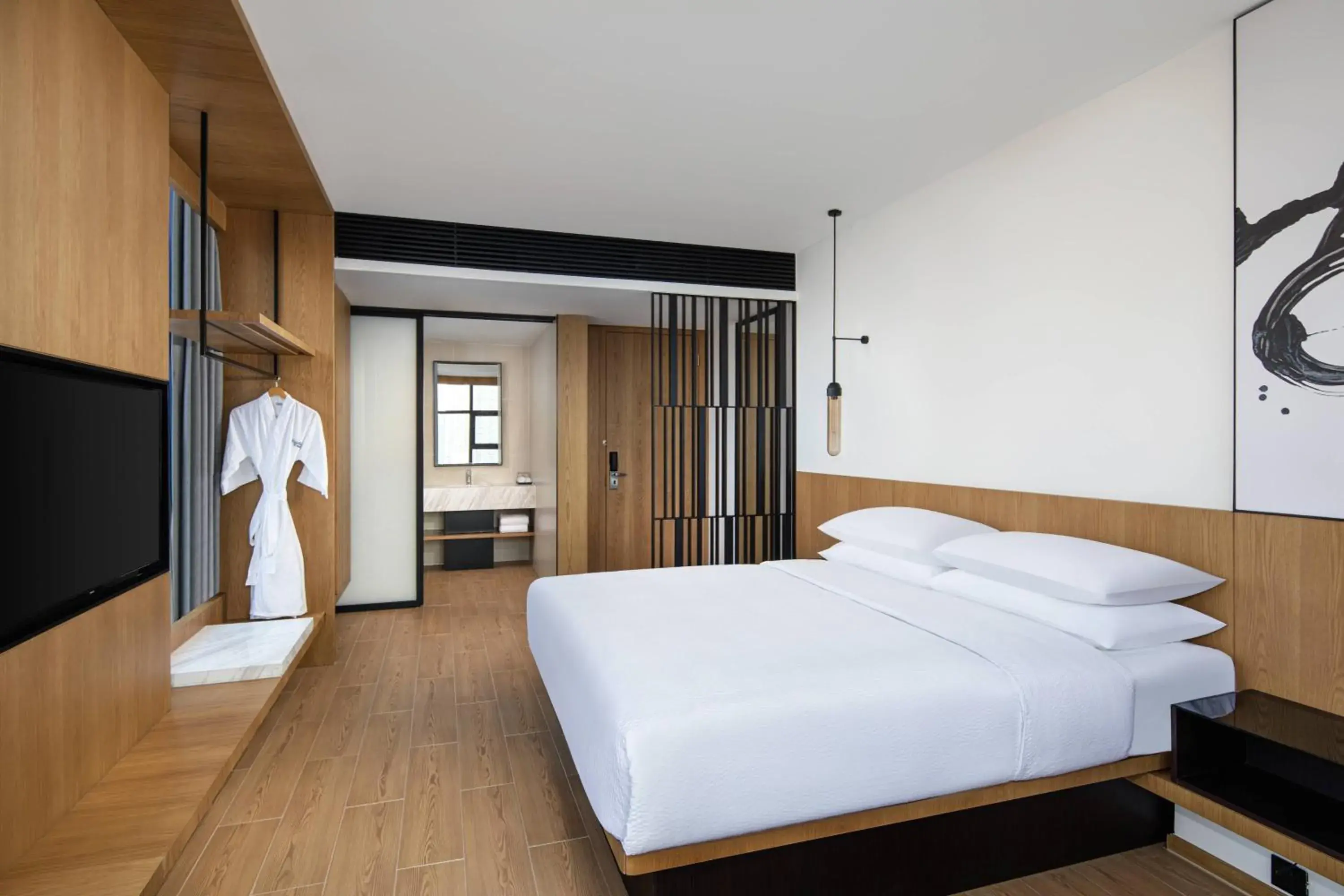 Photo of the whole room, Bed in Fairfield by Marriott Guiyang Guanshanhu