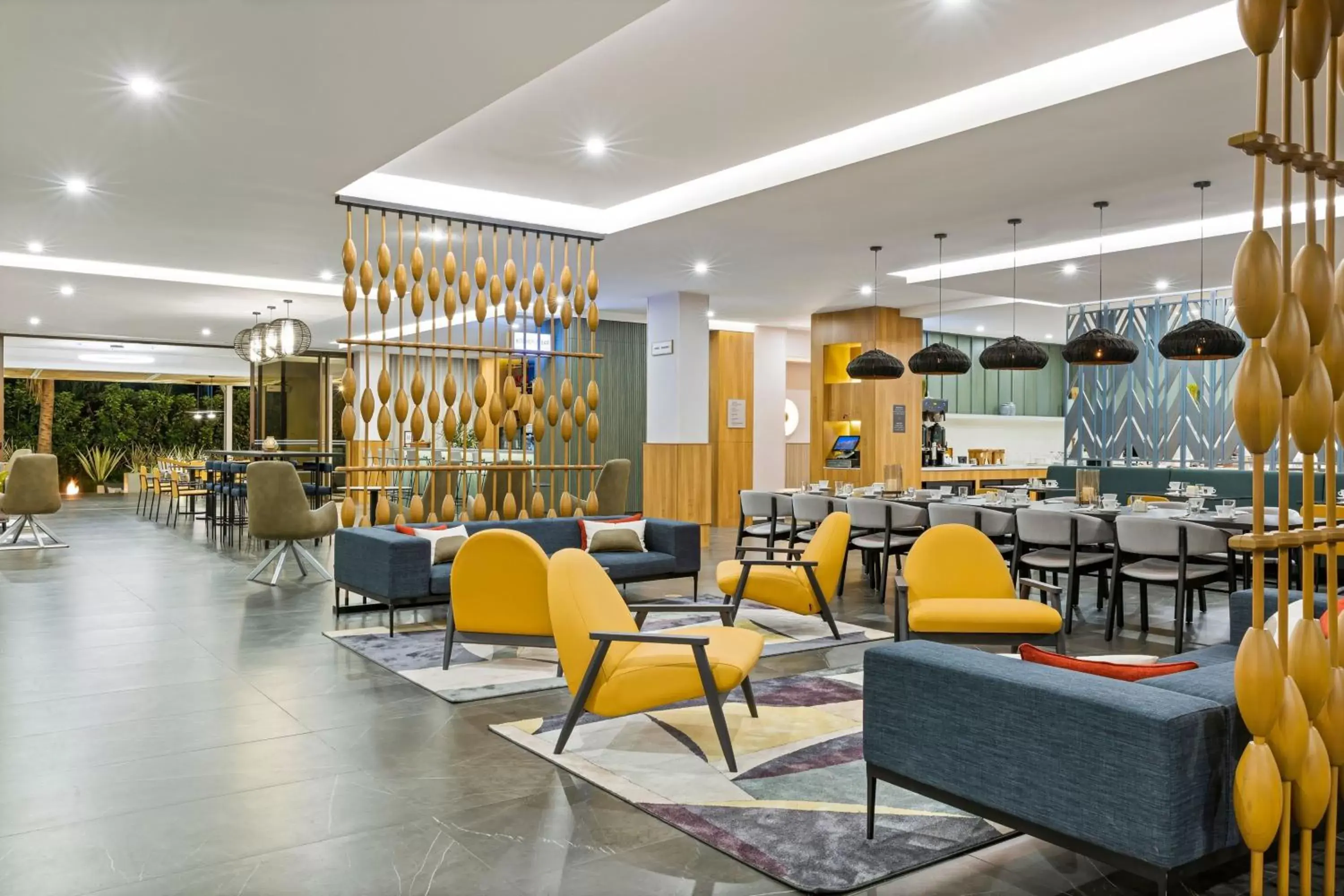 Lobby or reception, Restaurant/Places to Eat in Courtyard by Marriott San Jose Escazu