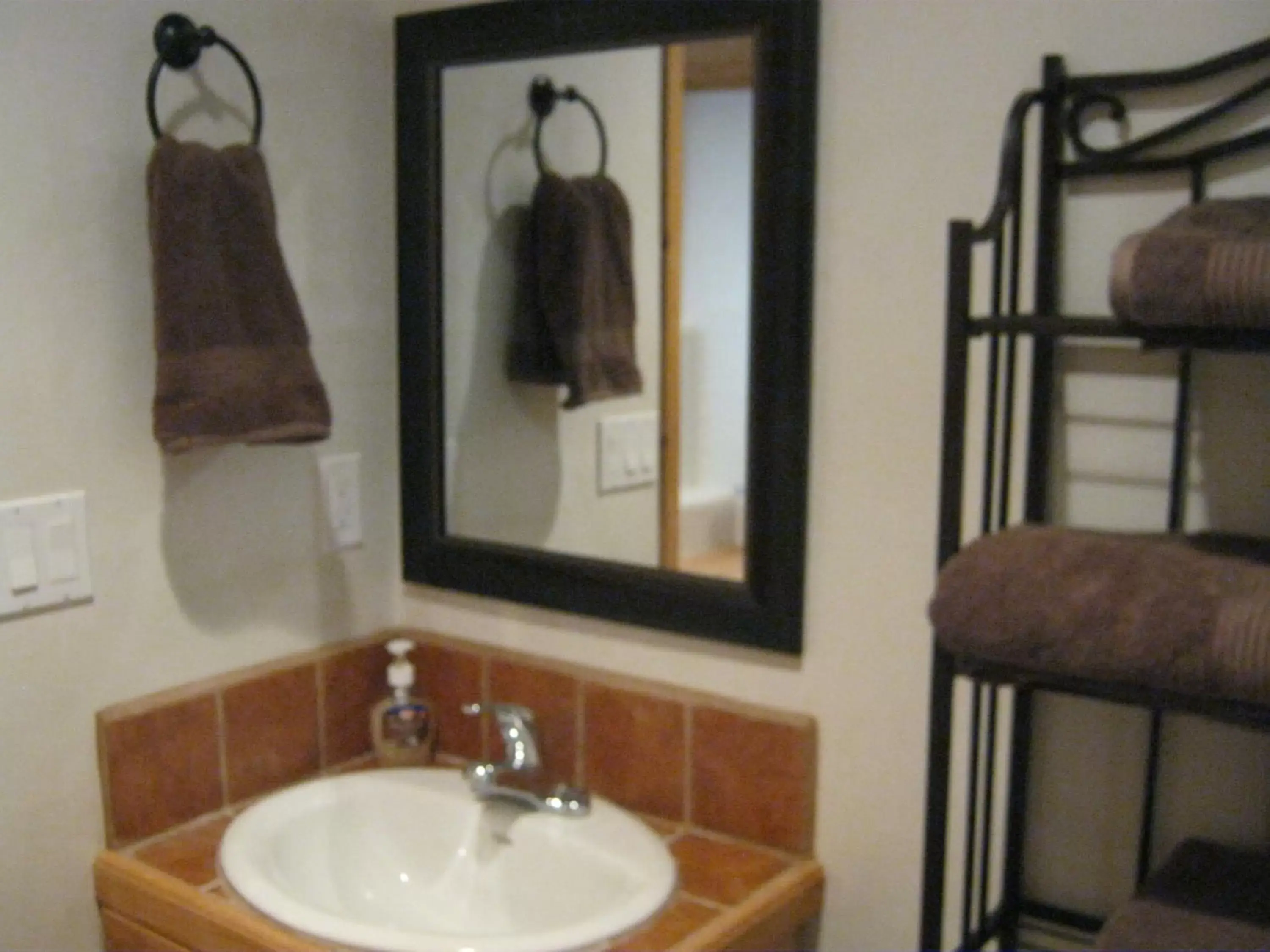 Bathroom in Shady Brook Inn Village/Resort