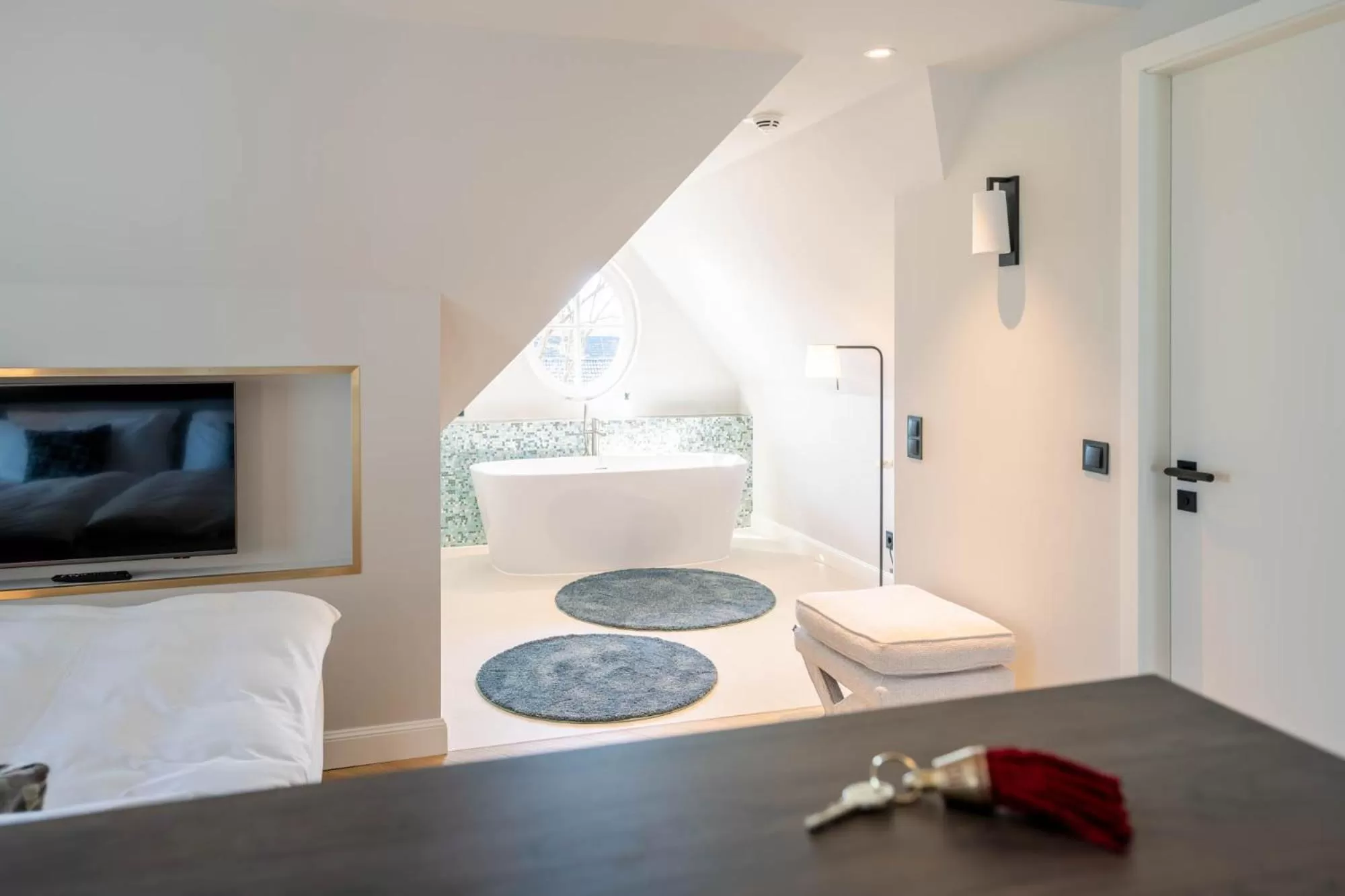 Bed in Clounys Hotel