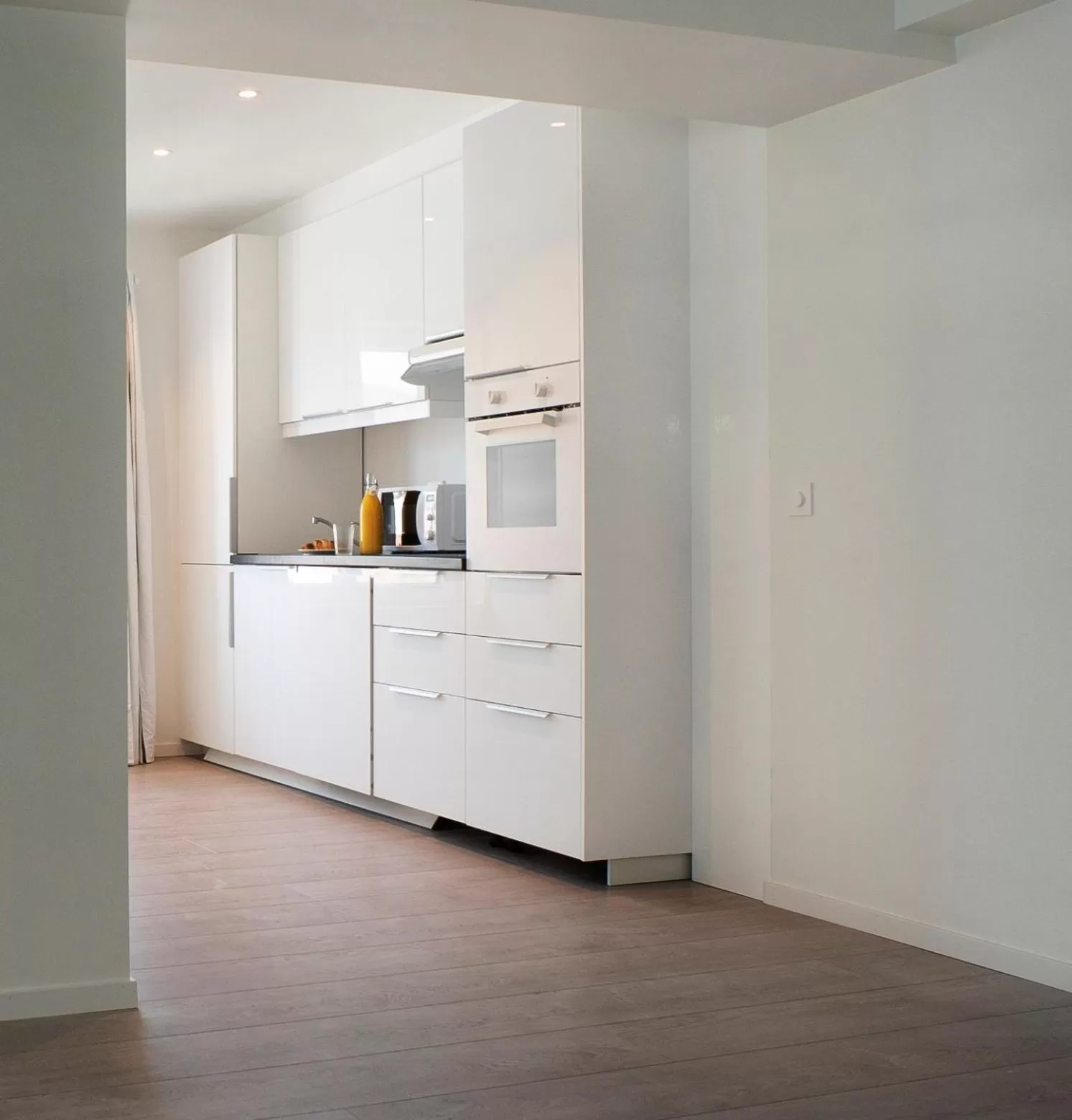 Kitchen or kitchenette in Magic Hotel & Apartments Kløverhuset