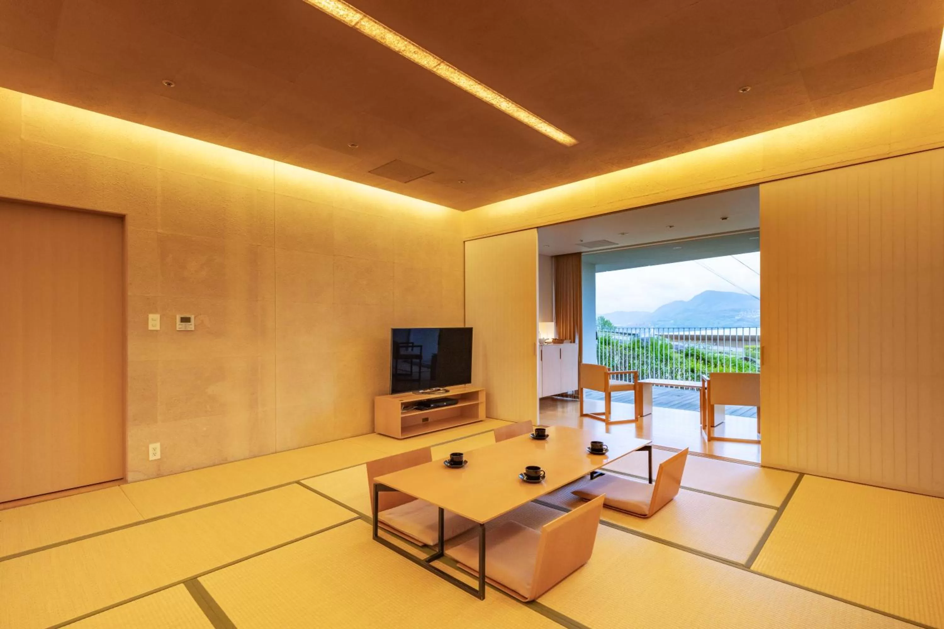 Living room in Garden Terrace Nagasaki Hotels & Resorts