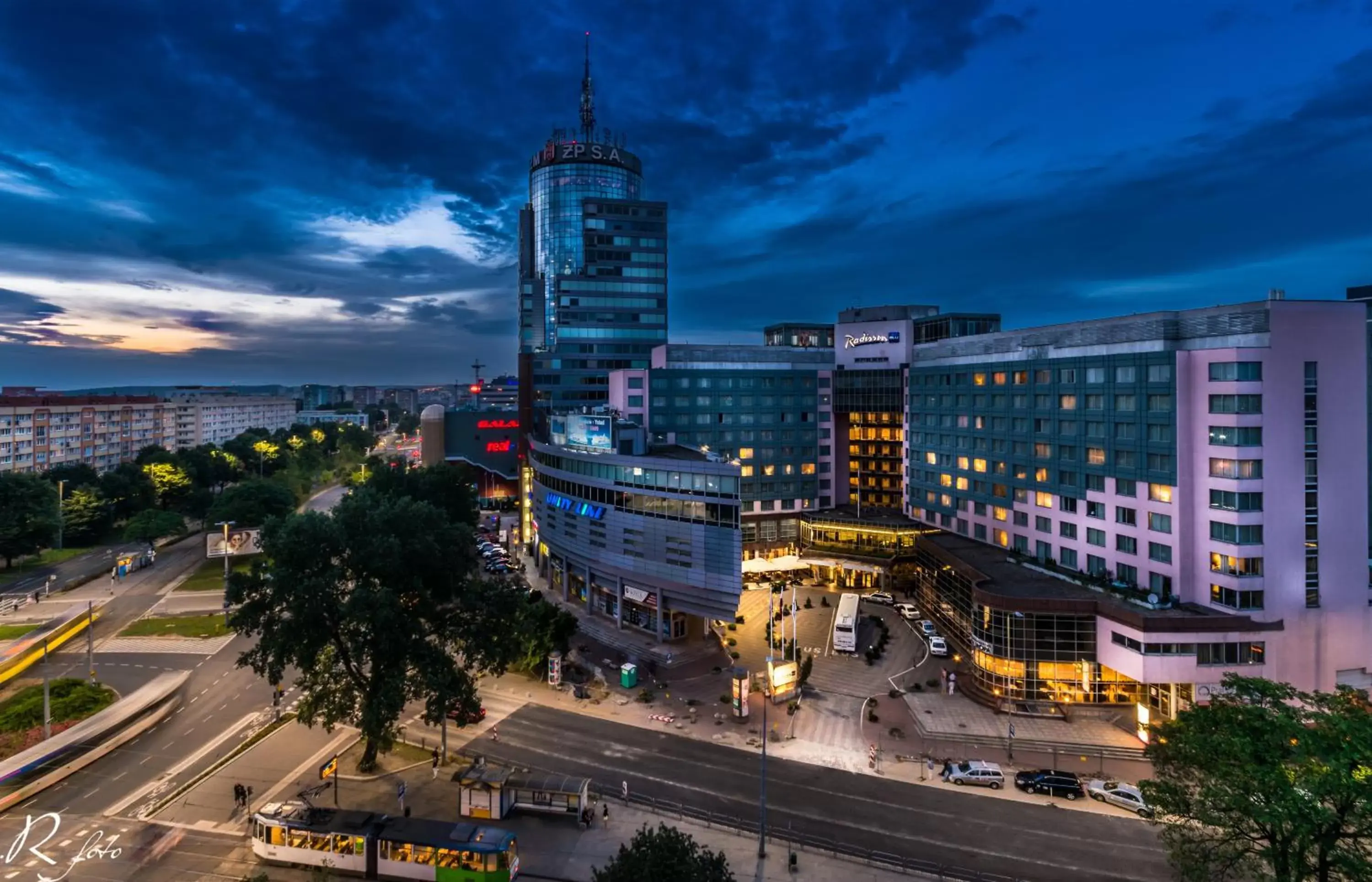 Property building in Radisson Blu Szczecin