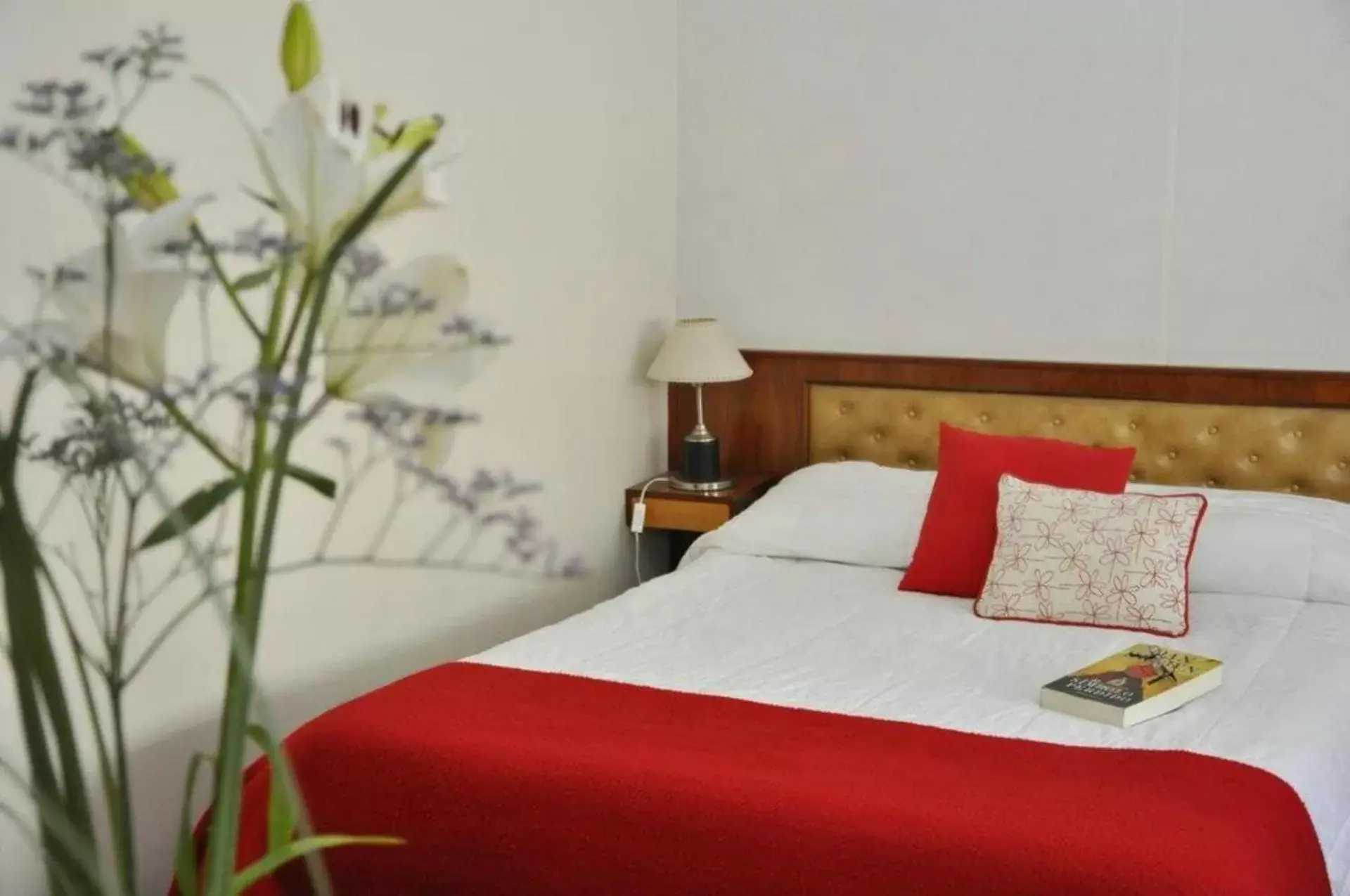 Bed in Petit Recoleta Suites Bed in Petit Recoleta Suites