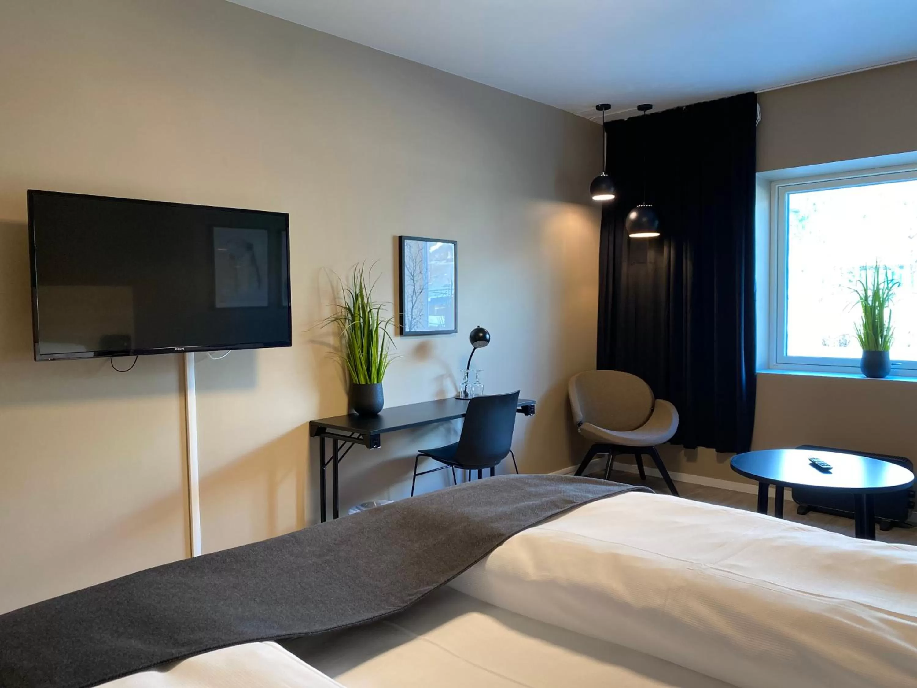 Bed in Mosjøen Hotel