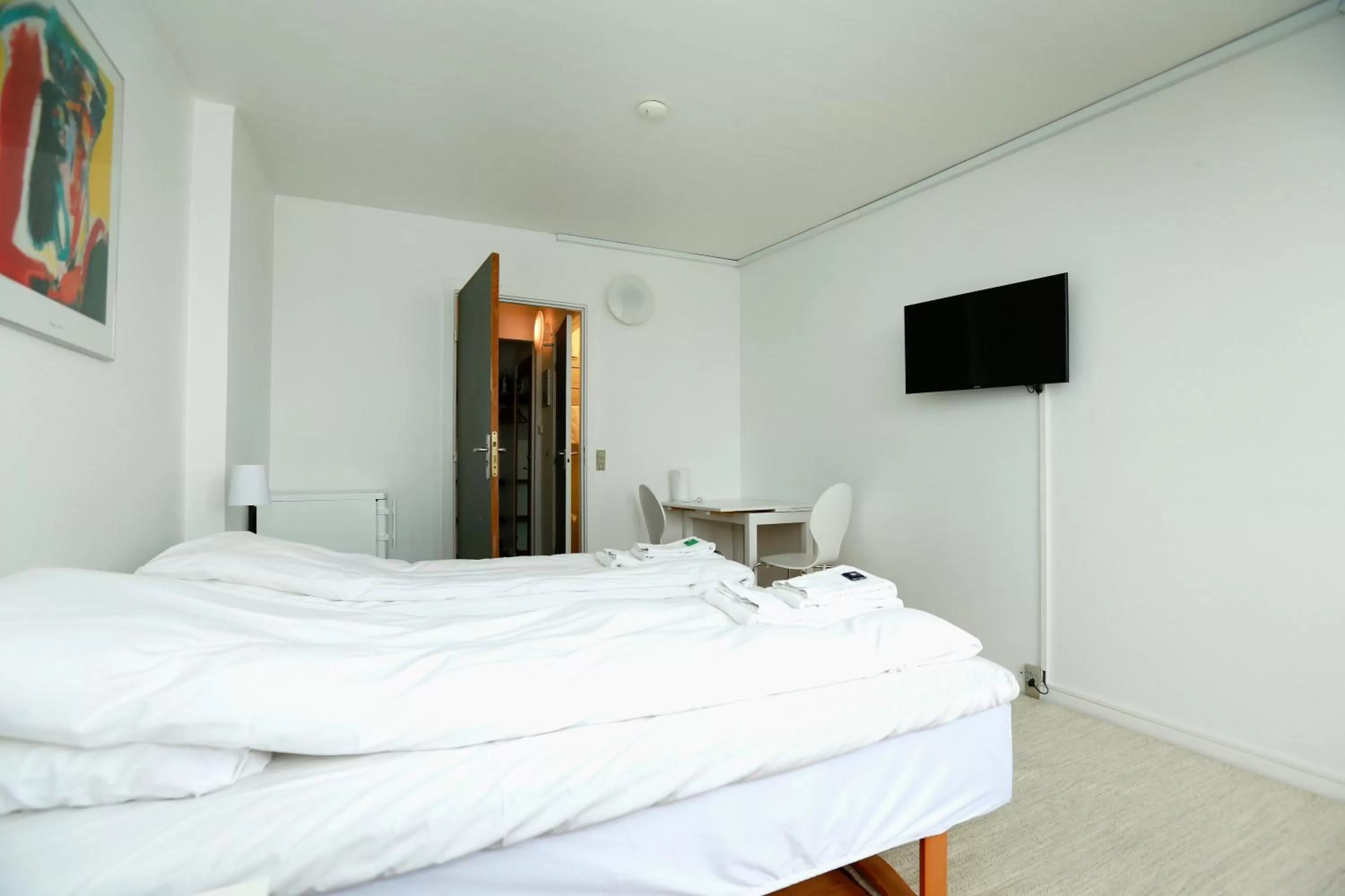 Bedroom, Bed in Hotel 9 små hjem