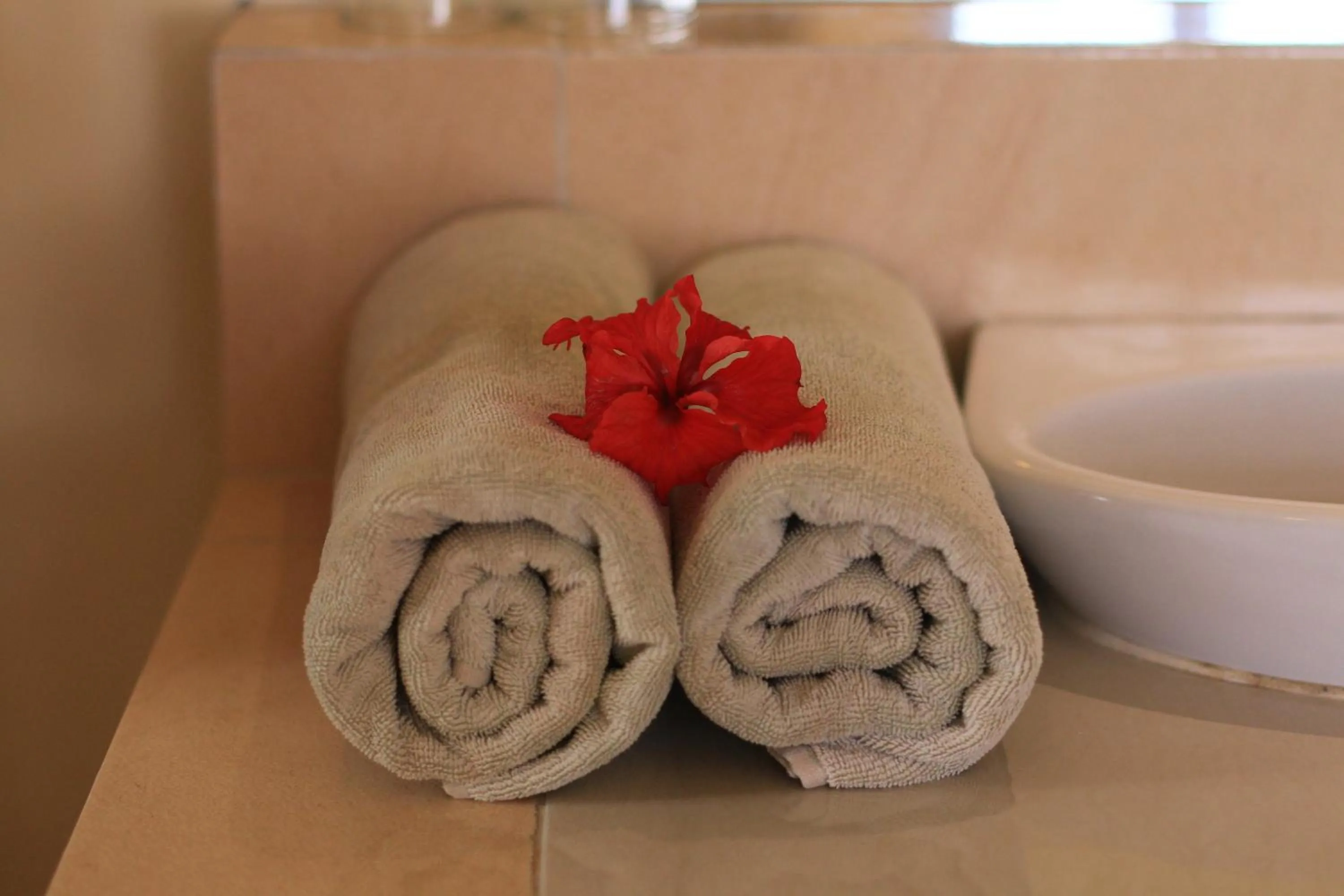 Bathroom in Frangipani Bungalow