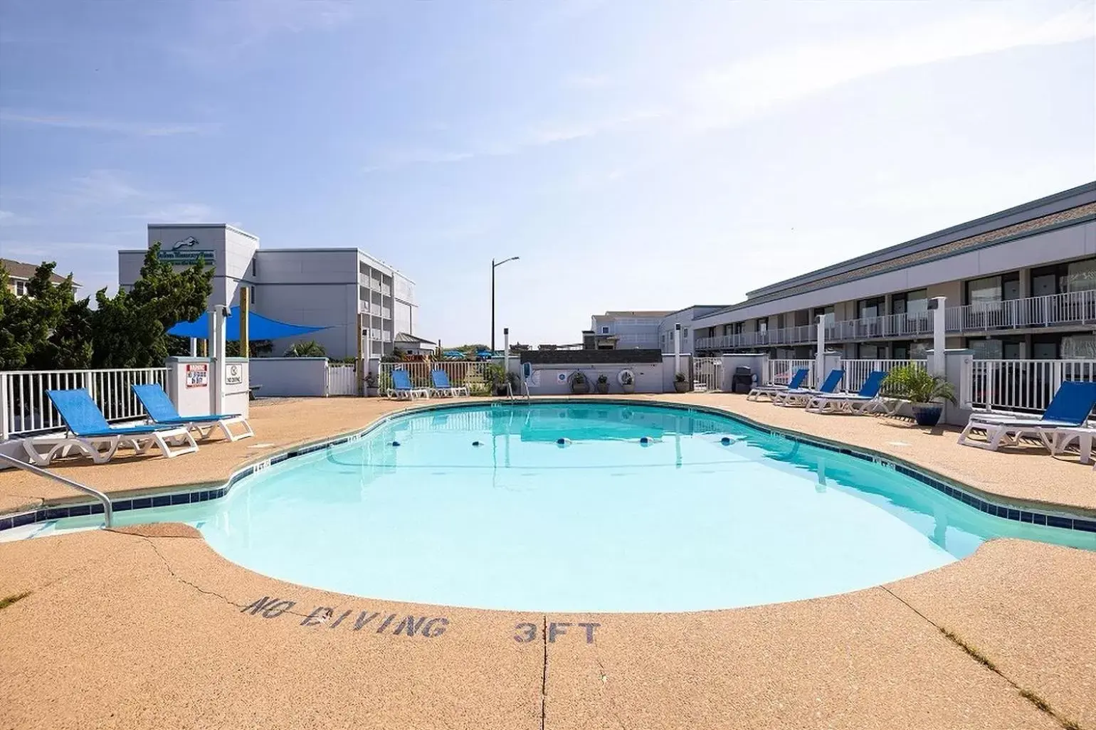 Swimming Pool in John Yancey Oceanfront Inn