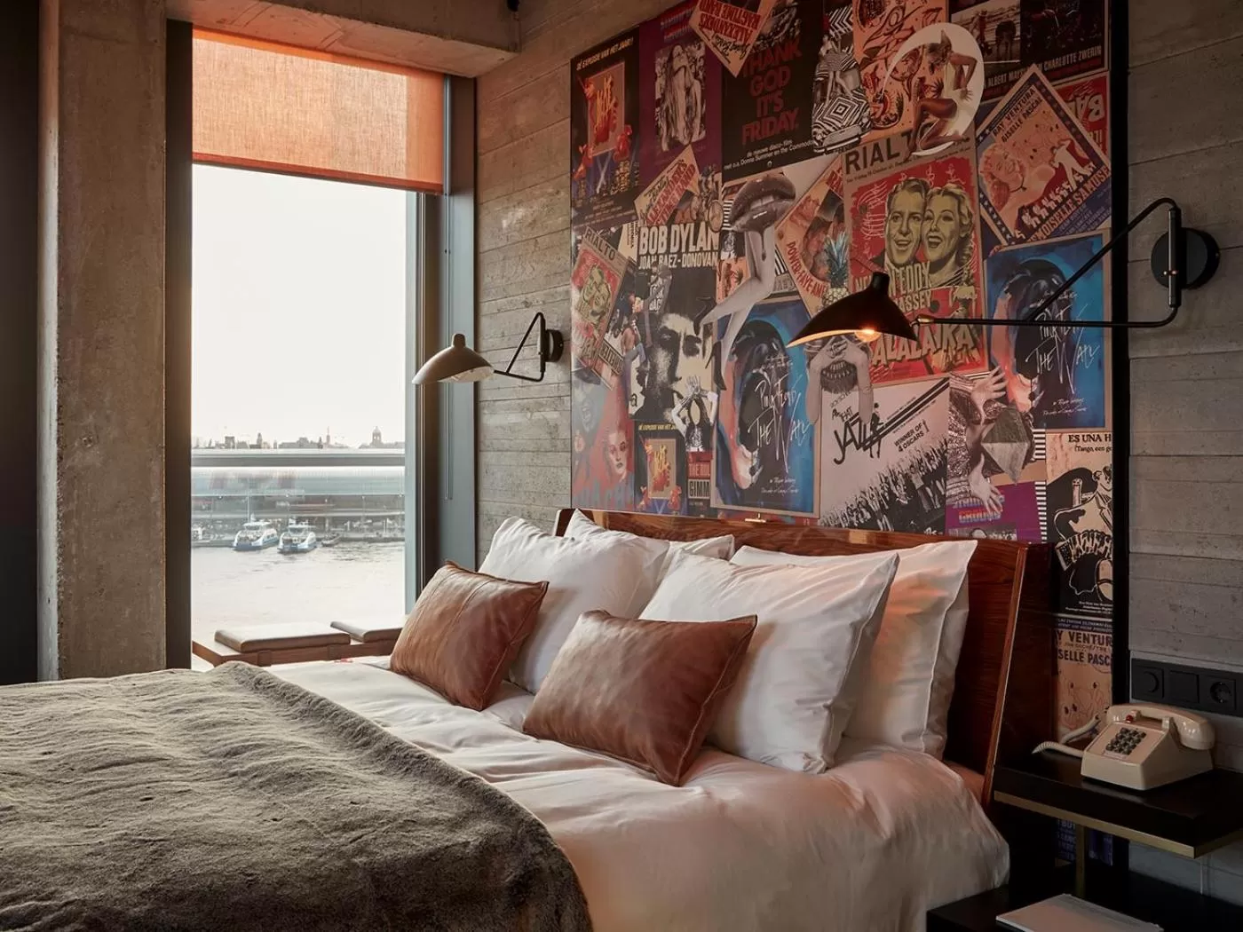 Bedroom, Bed in Sir Adam Hotel, part of Sircle Collection