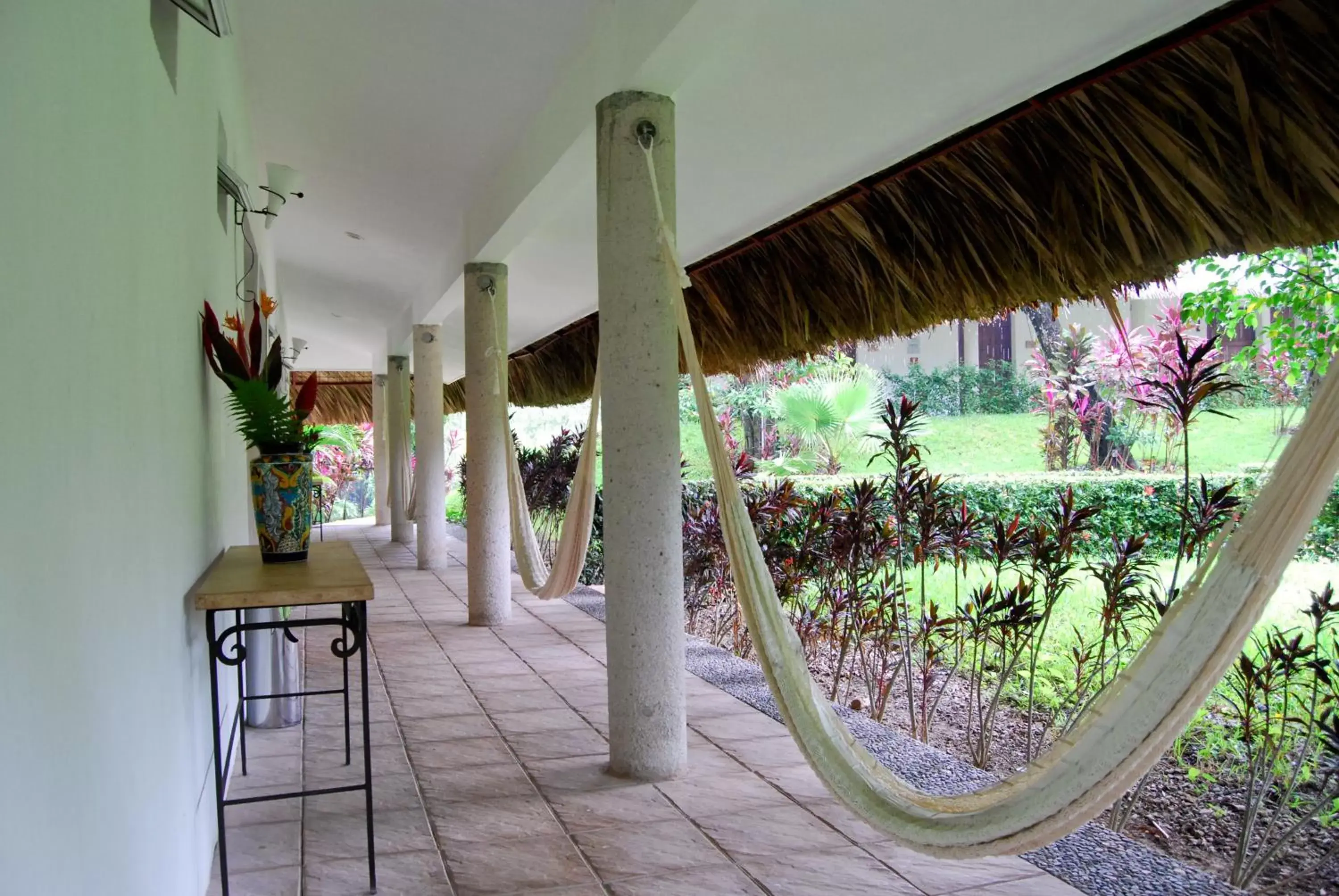 Decorative detail in Hotel Villa Mercedes Palenque