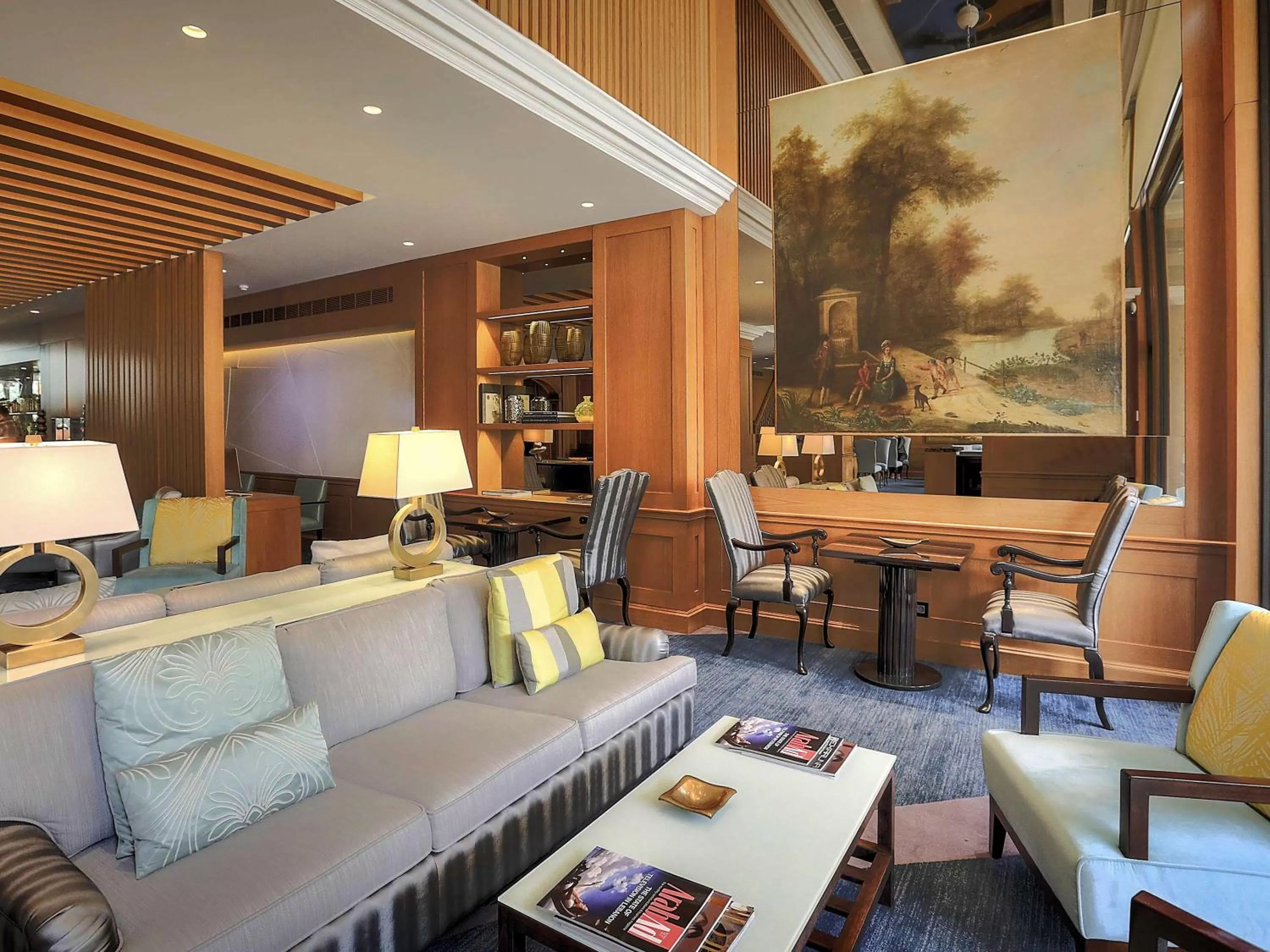 Lobby or reception in Sofitel Beirut Le Gabriel