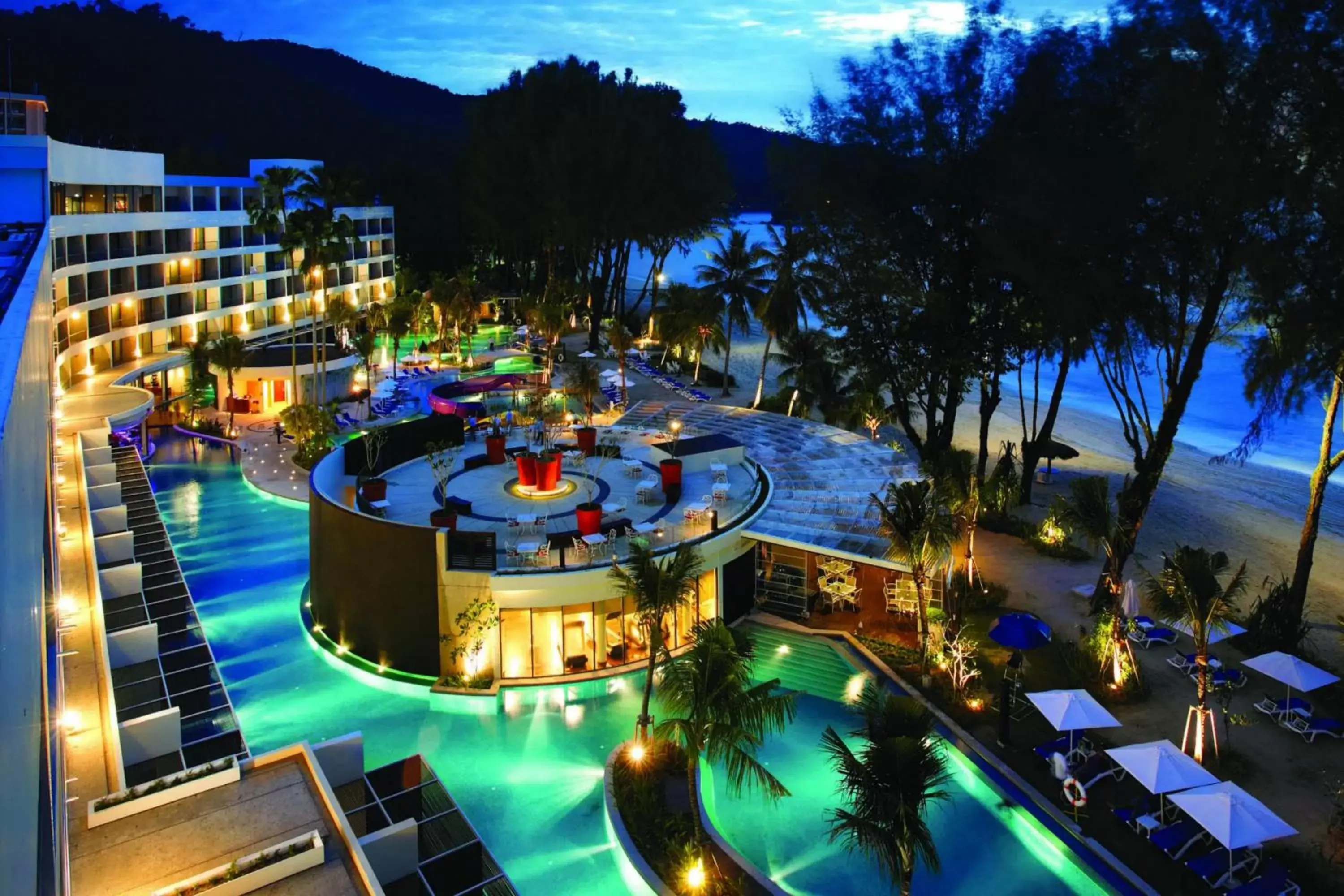 Sea view, Pool View in Hard Rock Hotel Penang