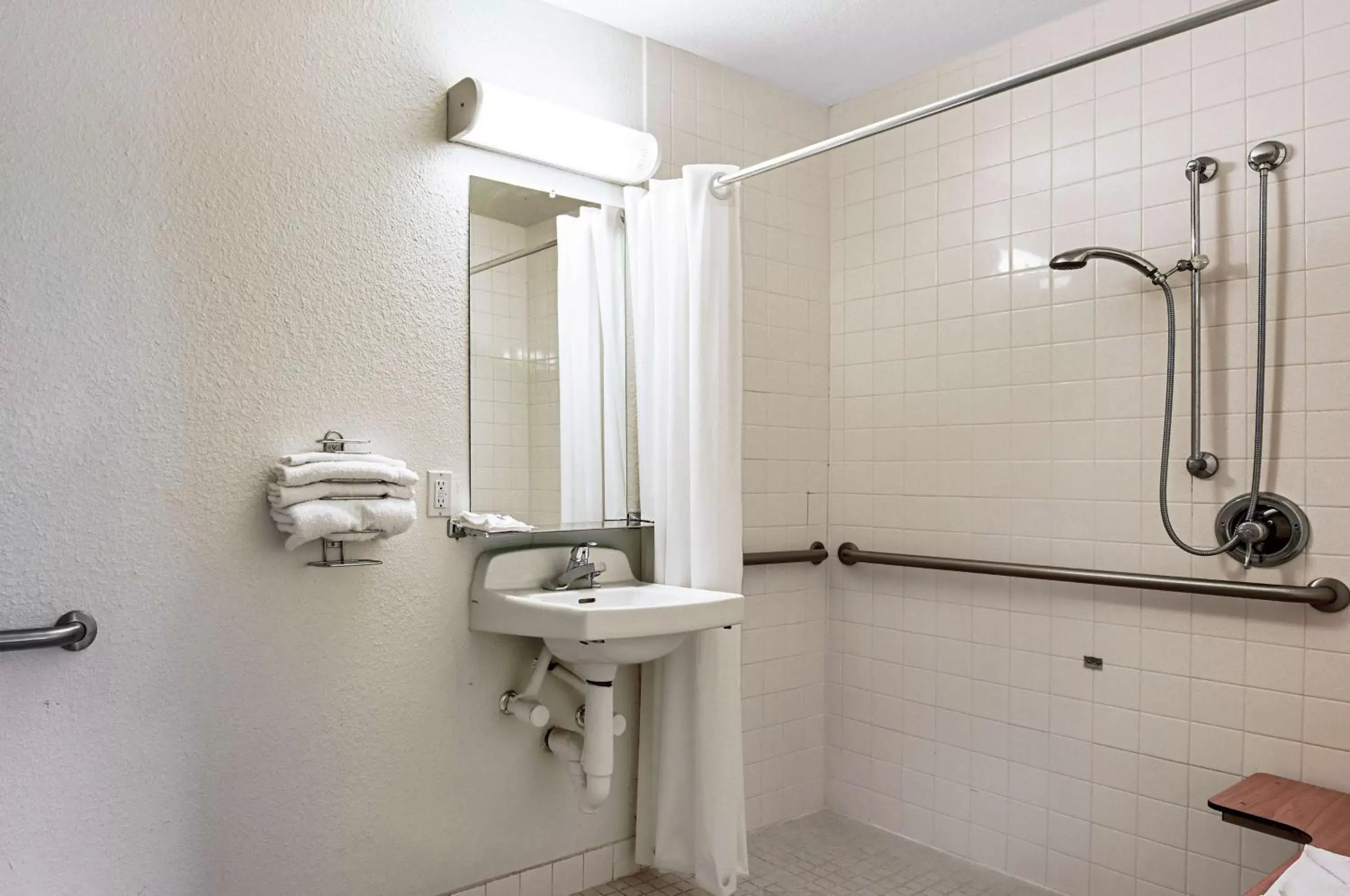 Bathroom in Motel 6-South Lake Tahoe, CA