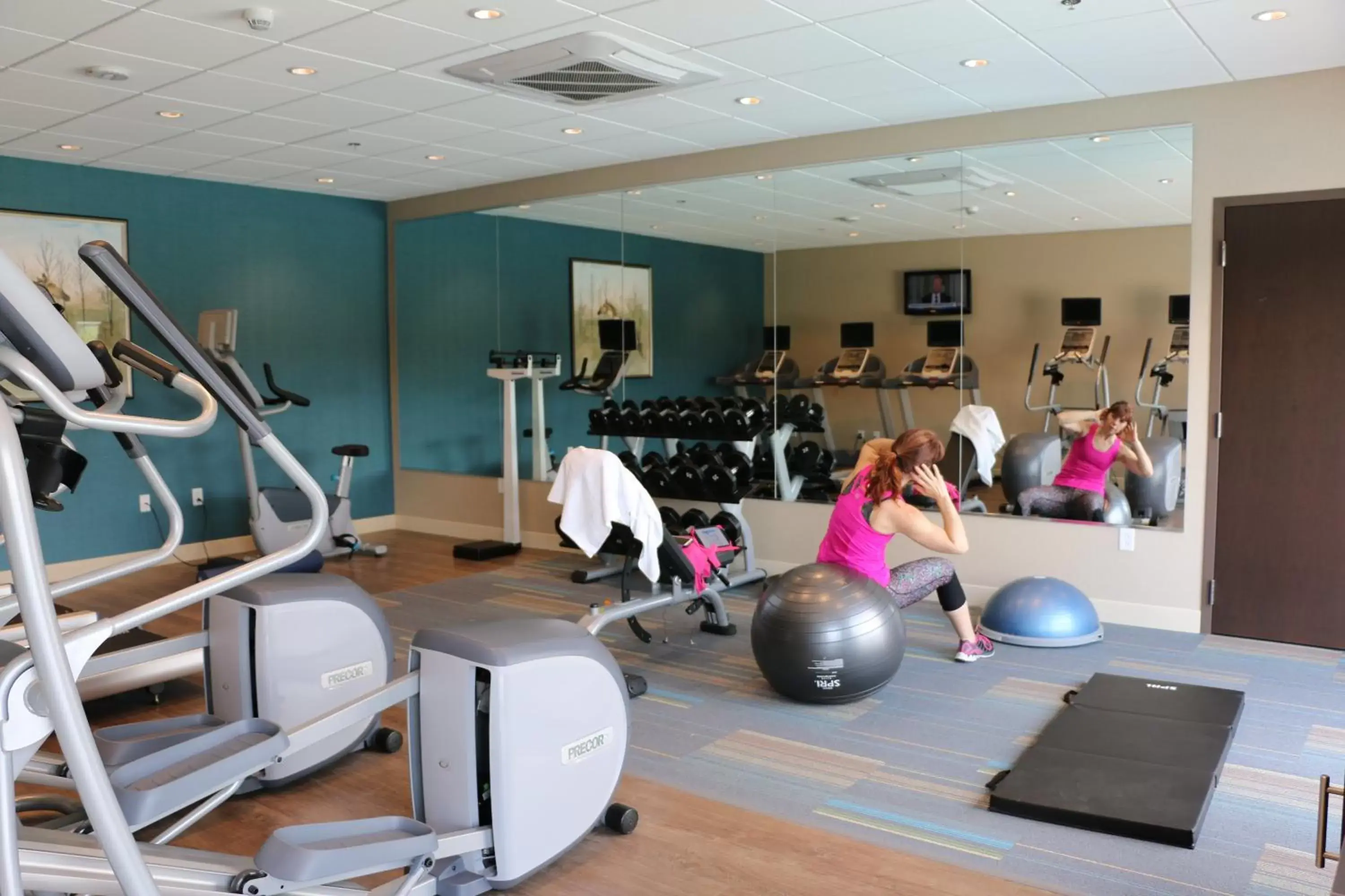 Fitness centre/facilities, Fitness Center/Facilities in Holiday Inn Express & Suites - Hendersonville SE - Flat Rock, an IHG Hotel