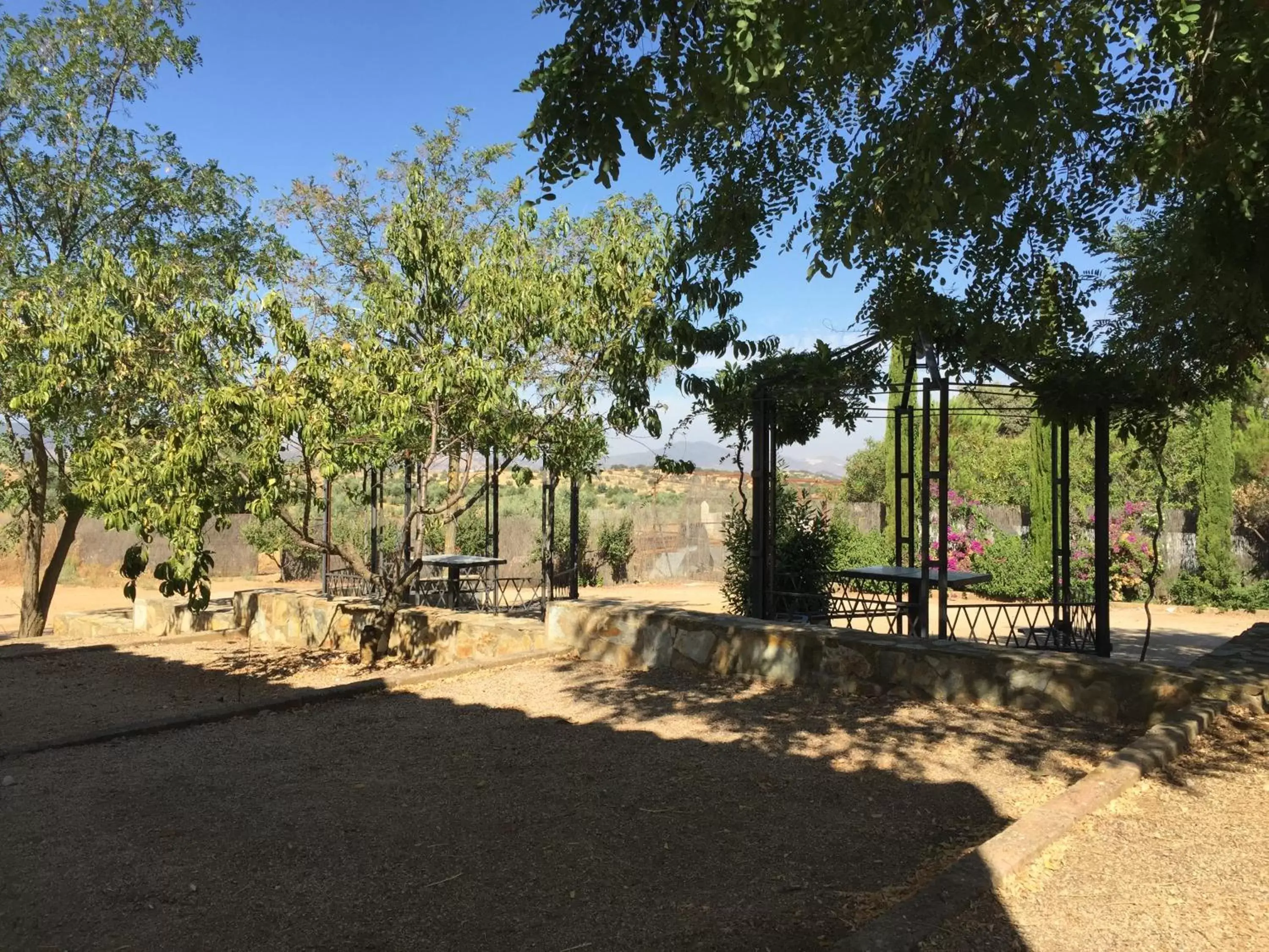 Garden in Apartamentos Atalayas Extremadura