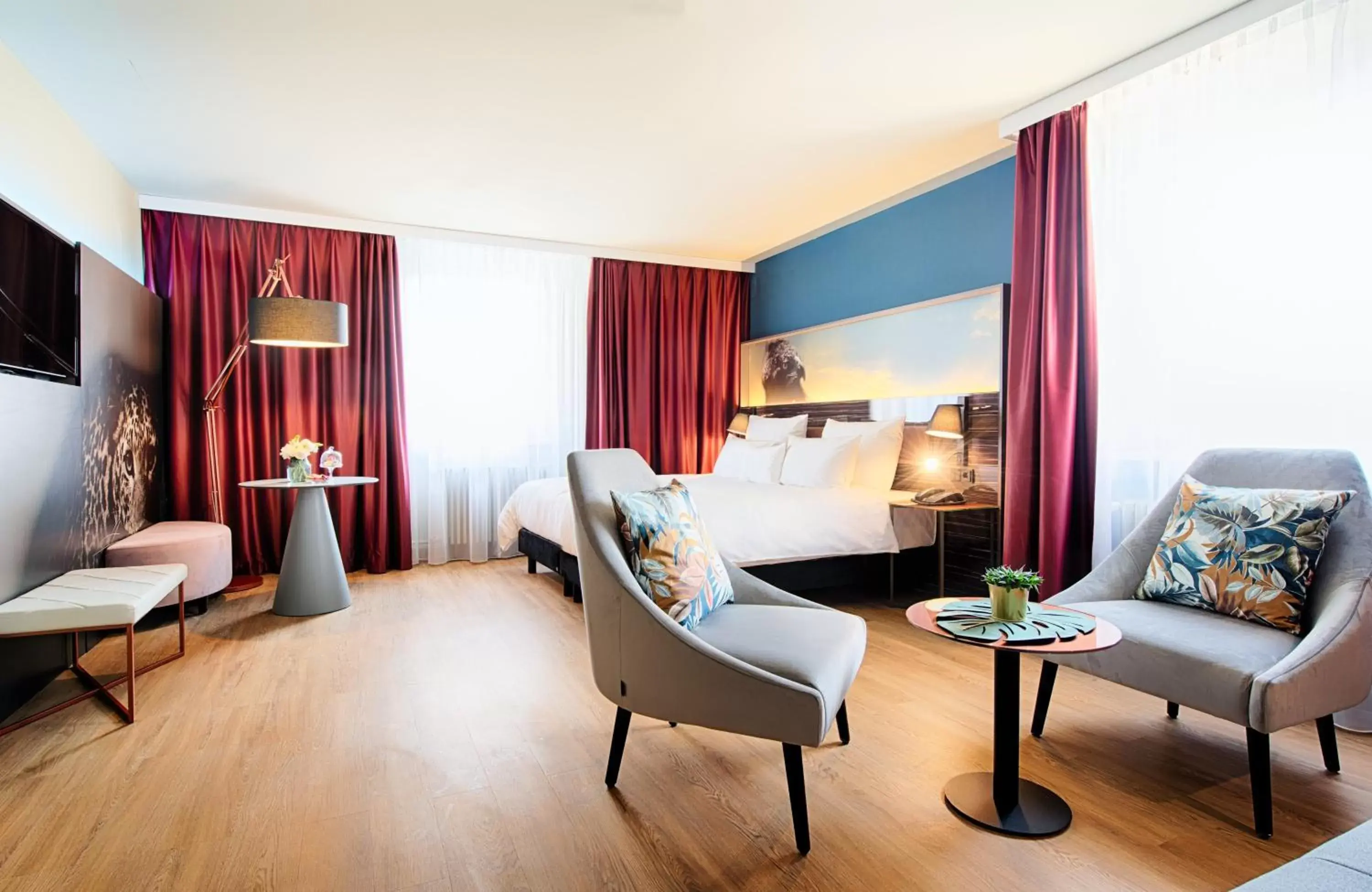 Photo of the whole room in NYX Hotel Mannheim by Leonardo Hotels