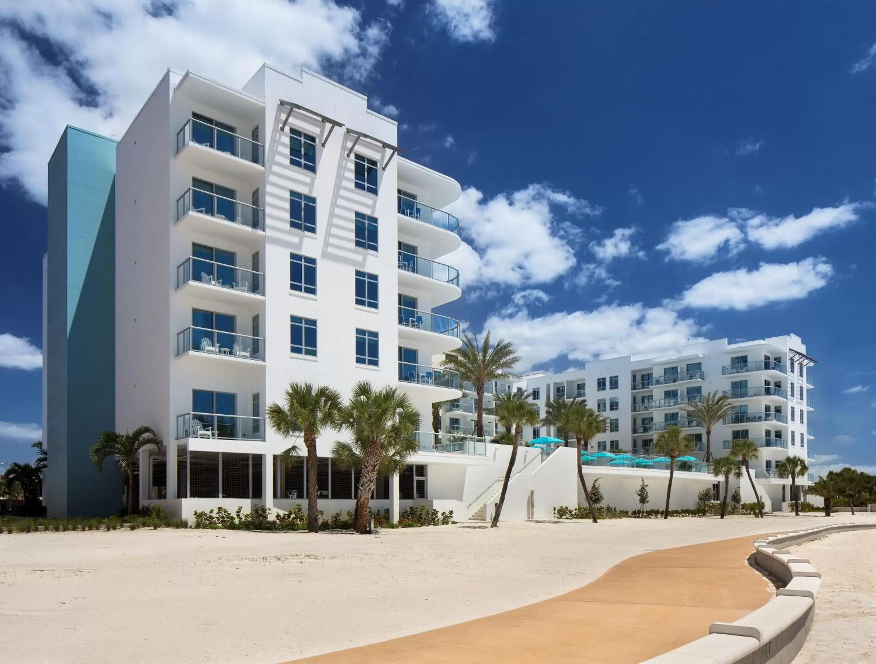 Facade/entrance, Property Building in Treasure Island Beach Resort