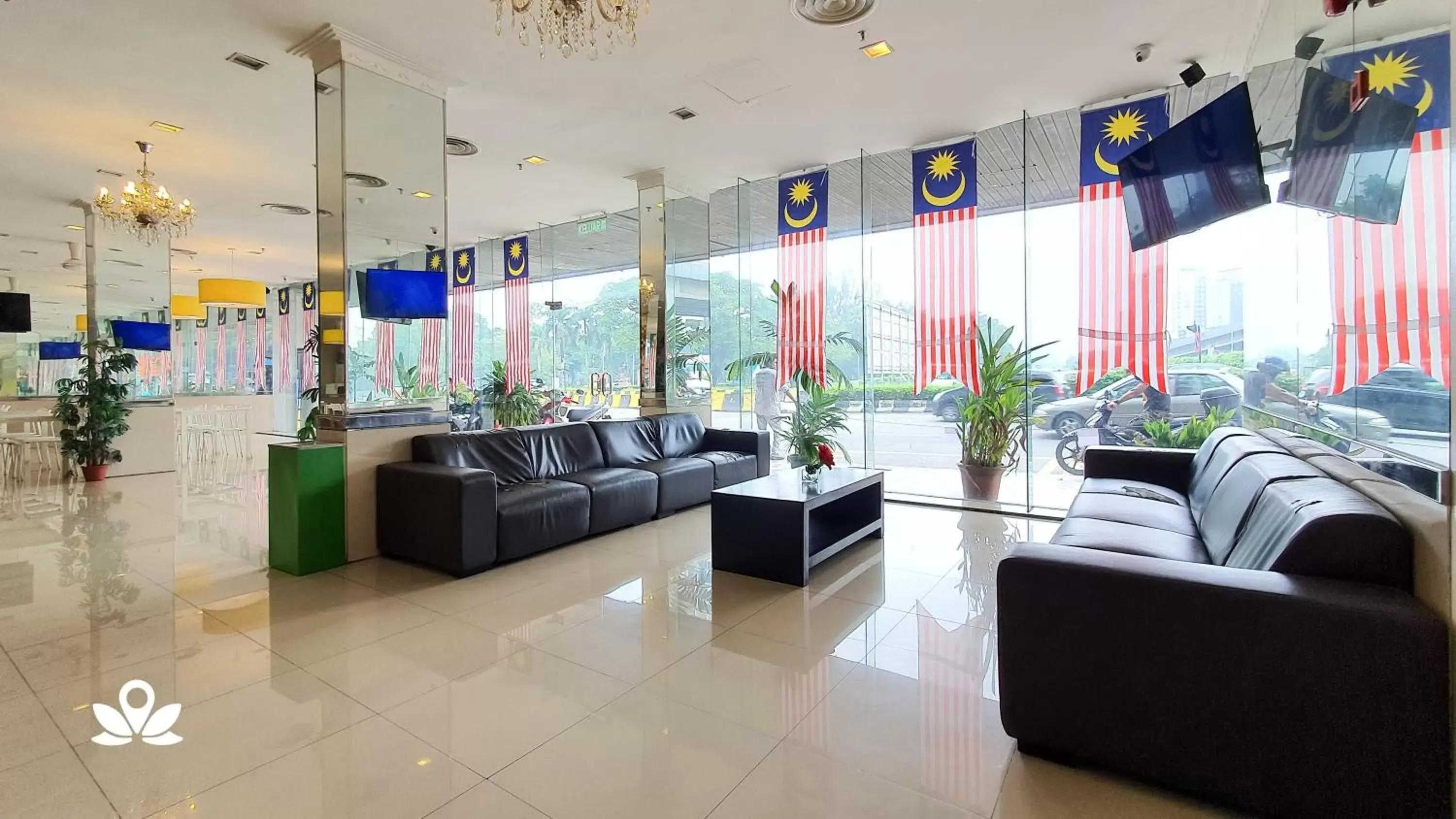 Lobby or reception in SCC Hotel