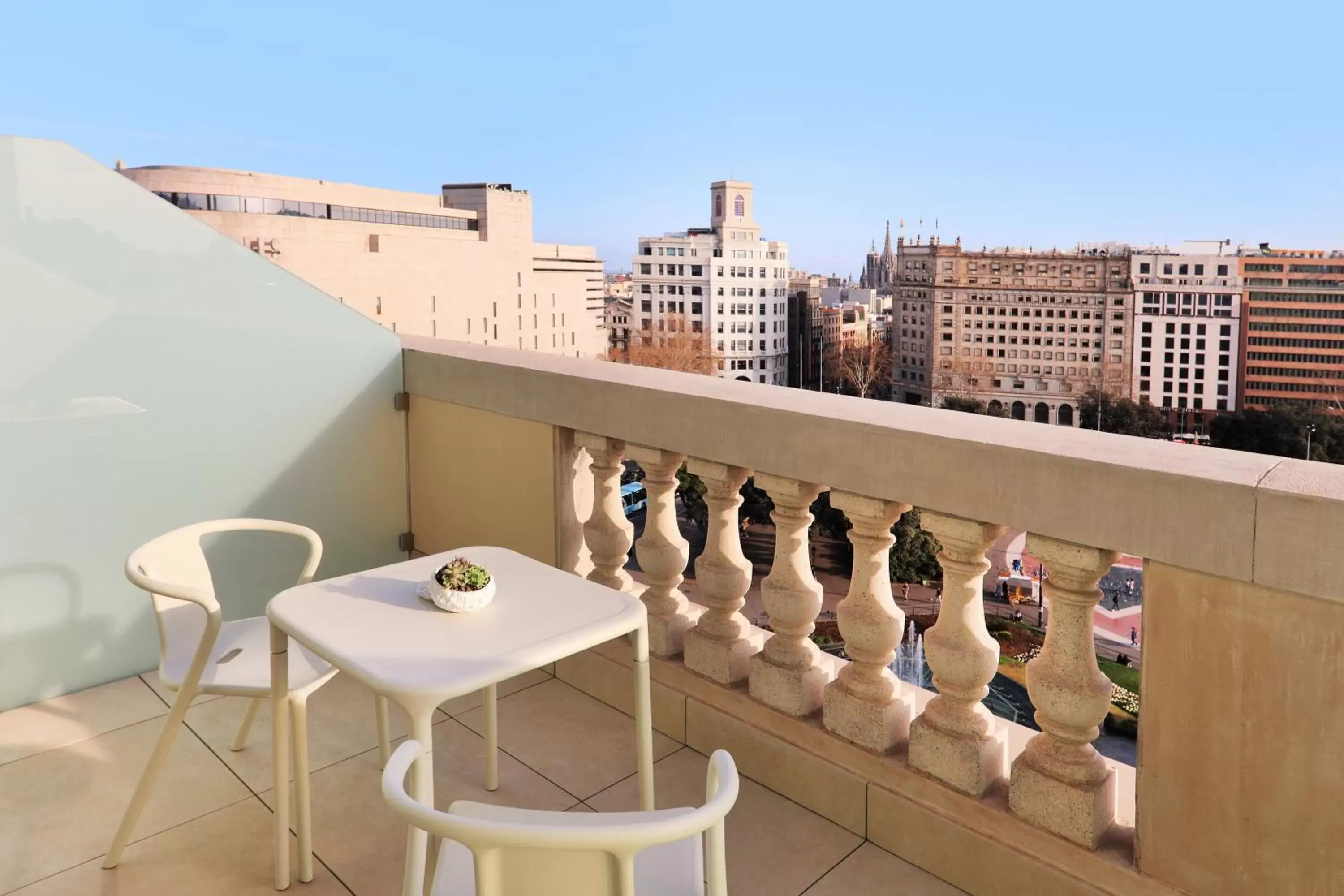 Balcony/Terrace in Iberostar Selection Paseo de Gracia 4 Sup