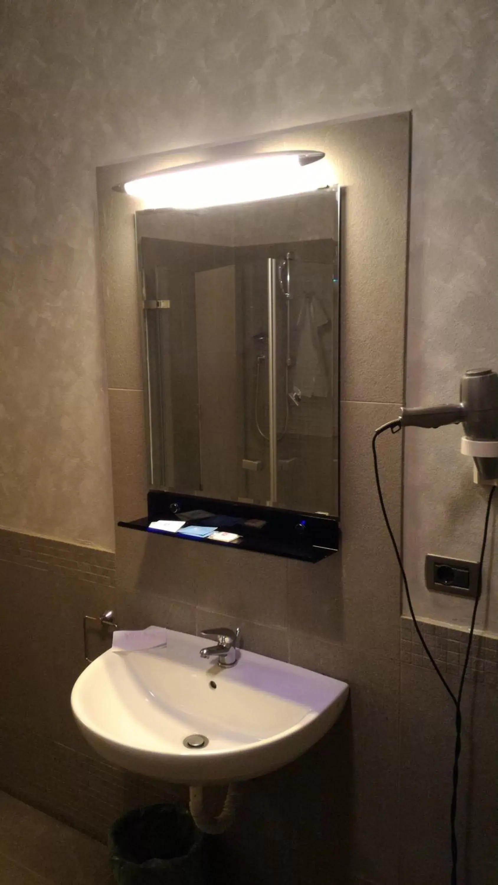 Bathroom in Hotel Lux